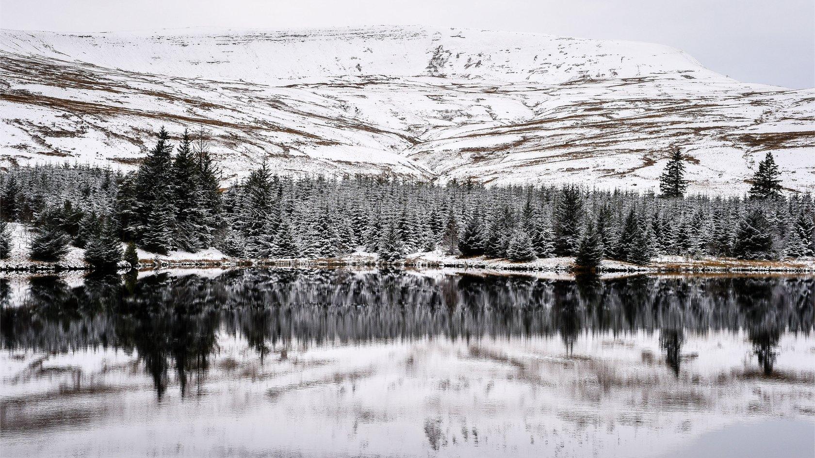 Brecon Beacons snow