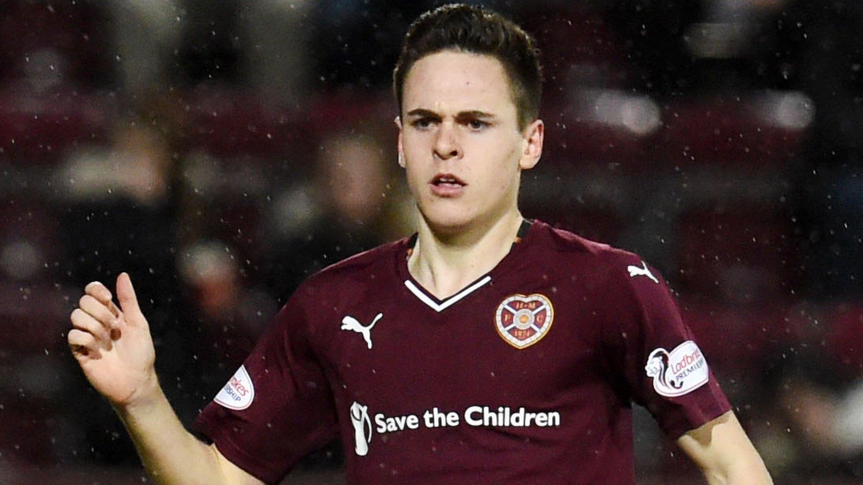 Hearts full-back Liam Smith