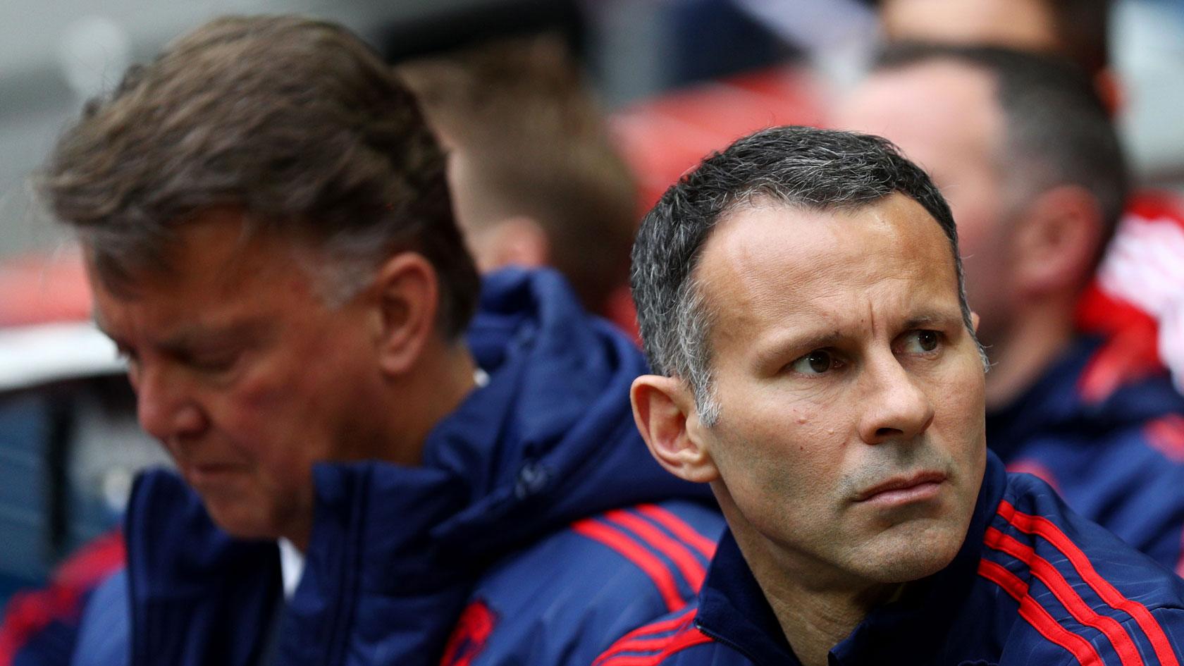 Louis van Gaal and Ryan Giggs