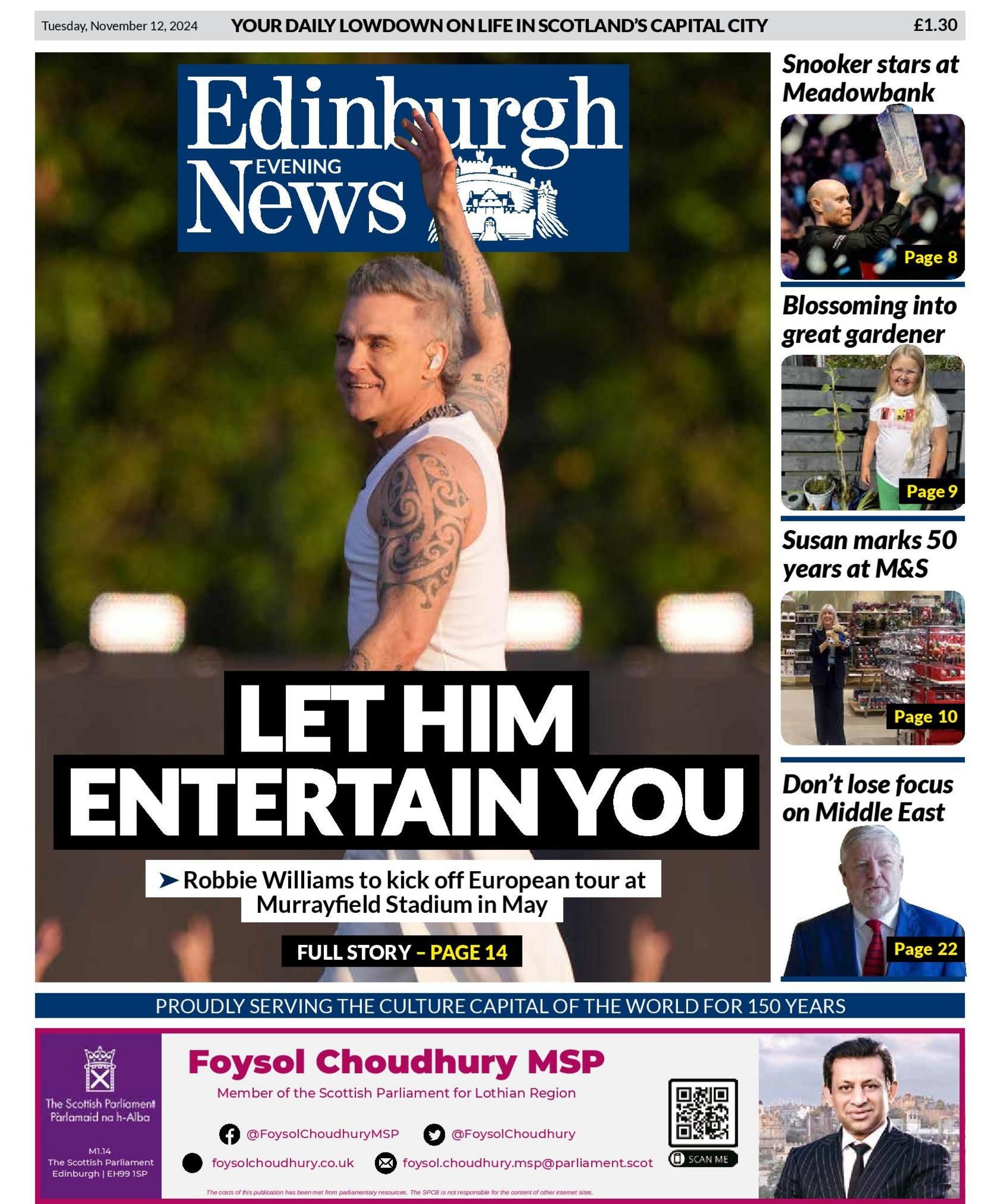 Edinburgh News