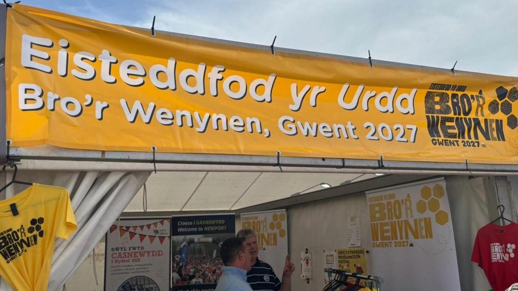 Stondin Eisteddfod yr Urdd Bro'r Wenynen, Gwent 2027