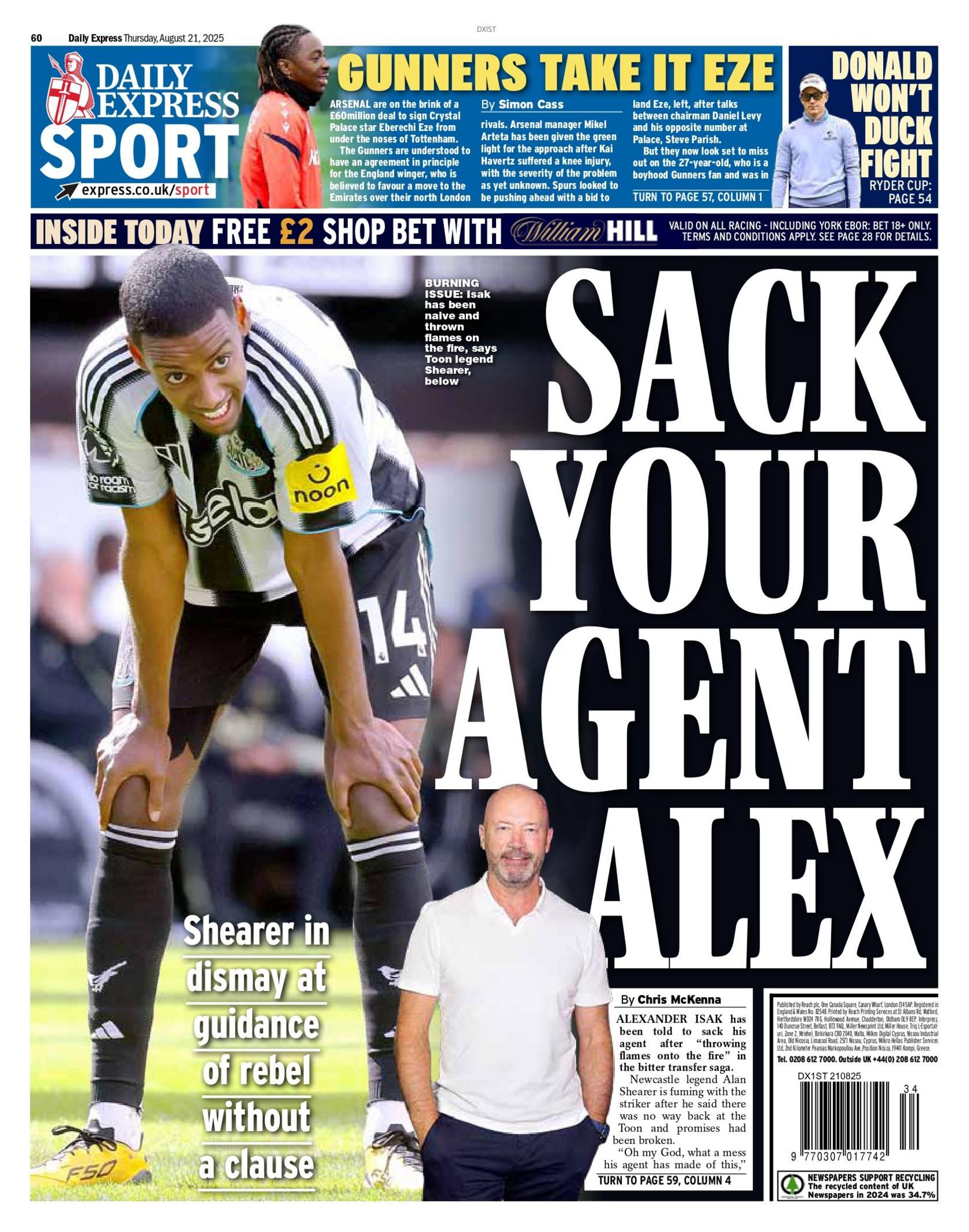Express back page 