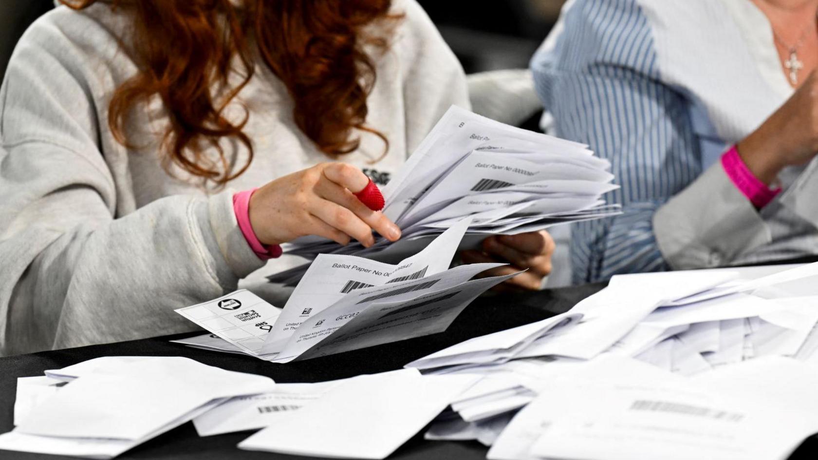 Counting took place throughout Scotland overnight