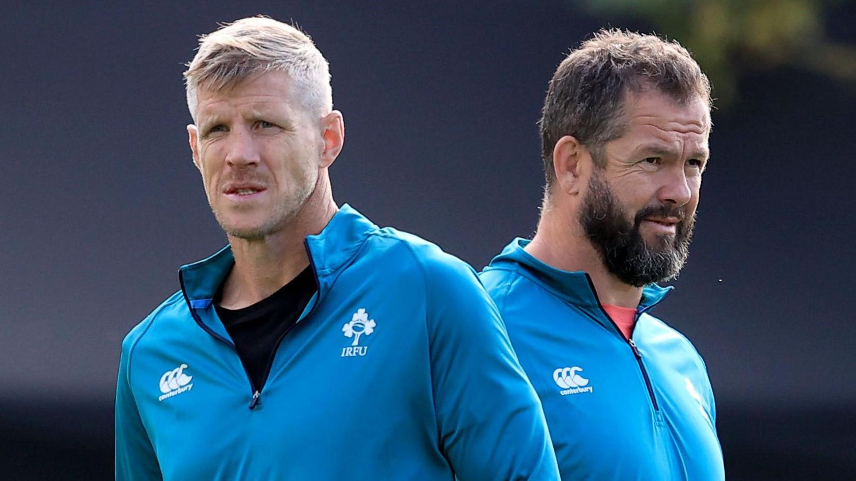 Simon Easterby and Andy Farrell