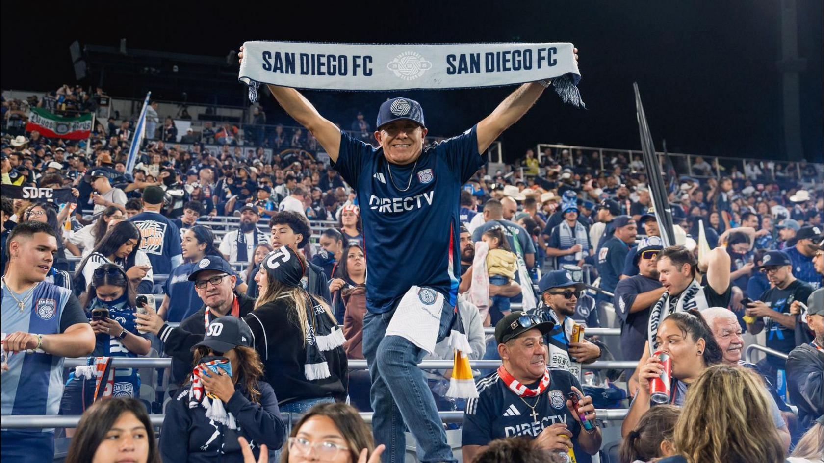 San Diego FC supporters