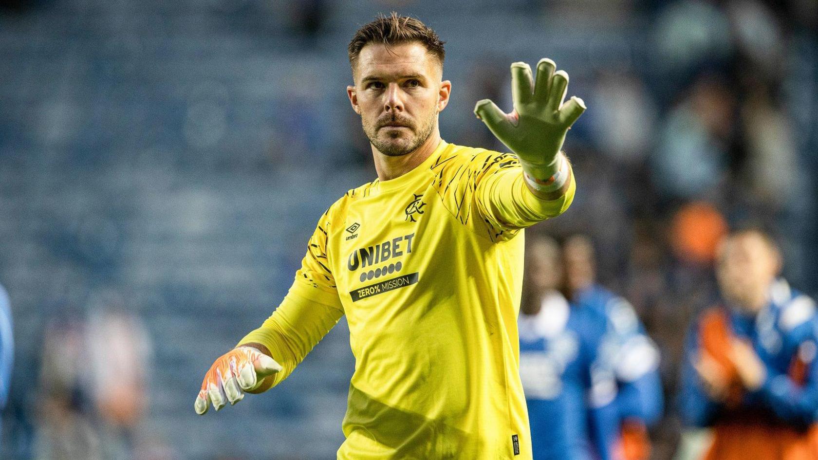 Rangers' Jack Butland looking forward to season at club 'where I want to be' - BBC Sport