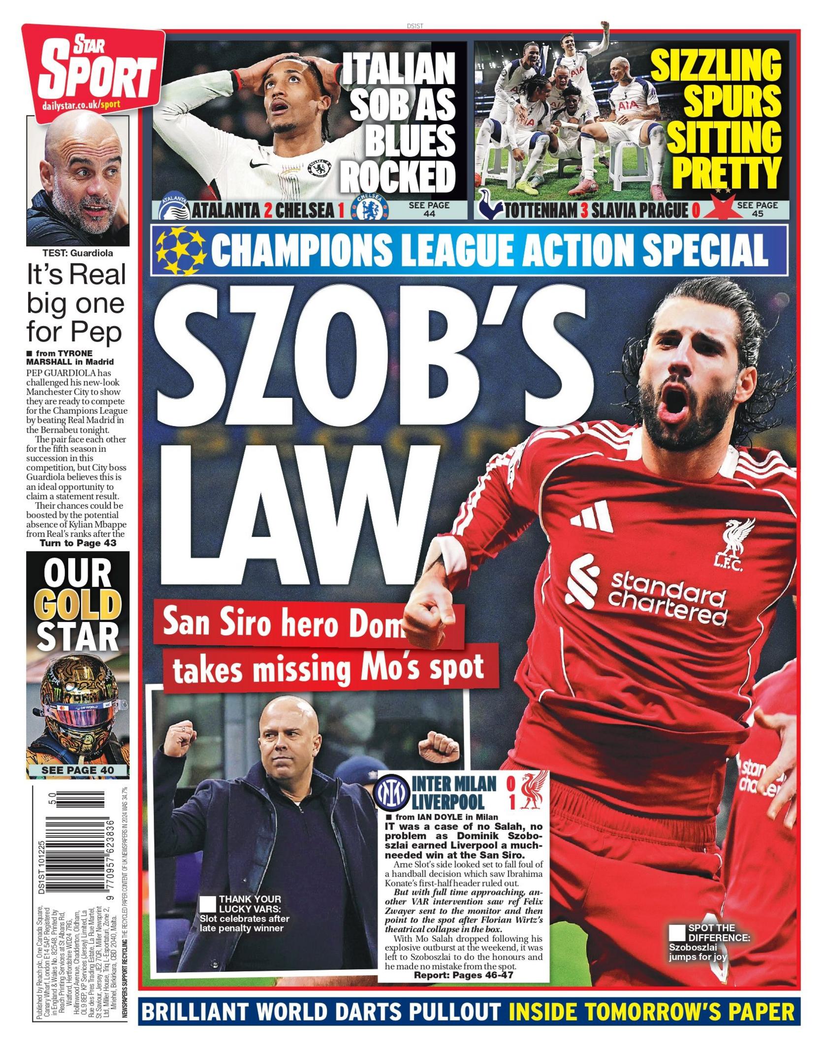 Star back page