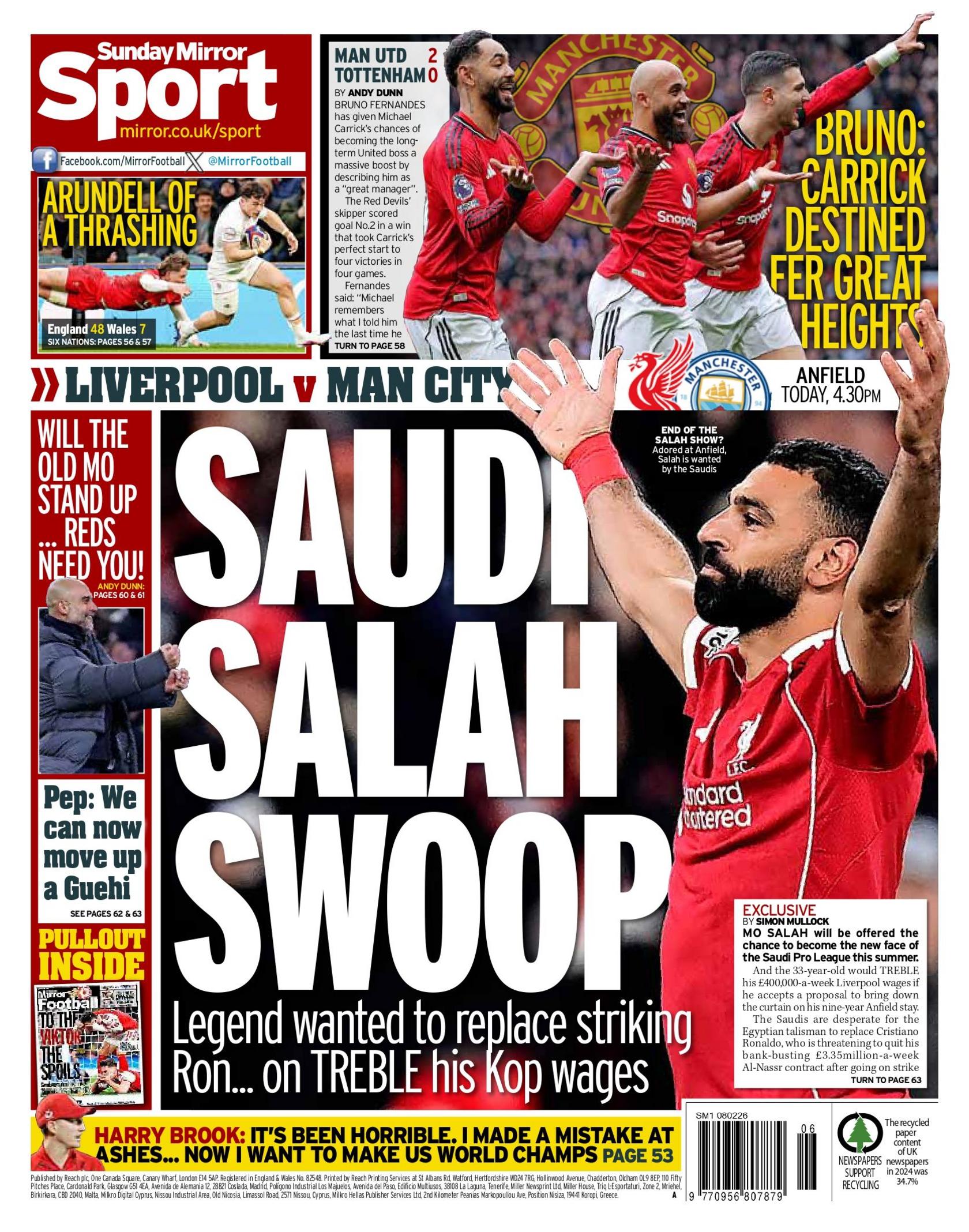 Mirror back page 