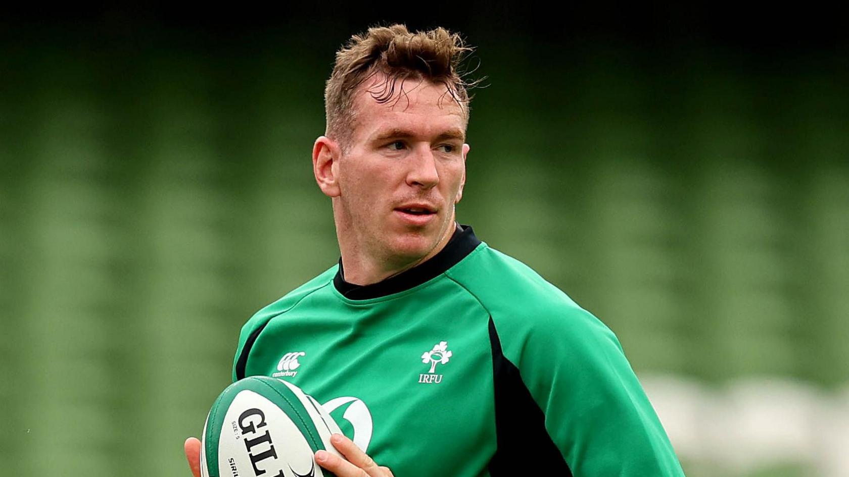 Chris Farrell pictured in Ireland training in 2021