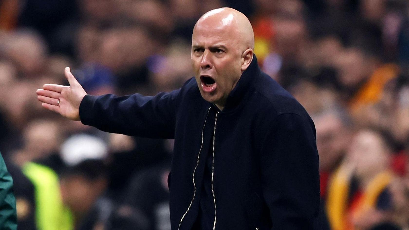 Liverpool manager Arne Slot