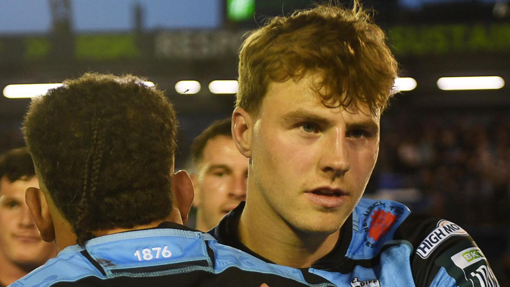 Jacob Beetham has played wing, centre and full-back for Cardiff this season