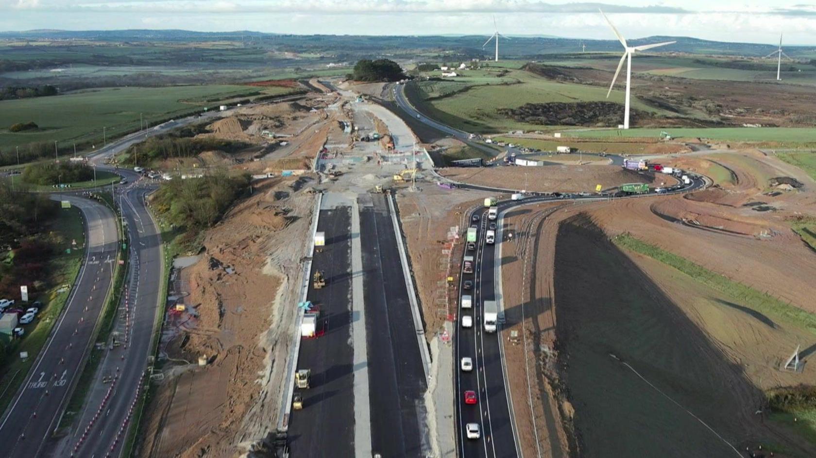 A30 at Chiverton Cross