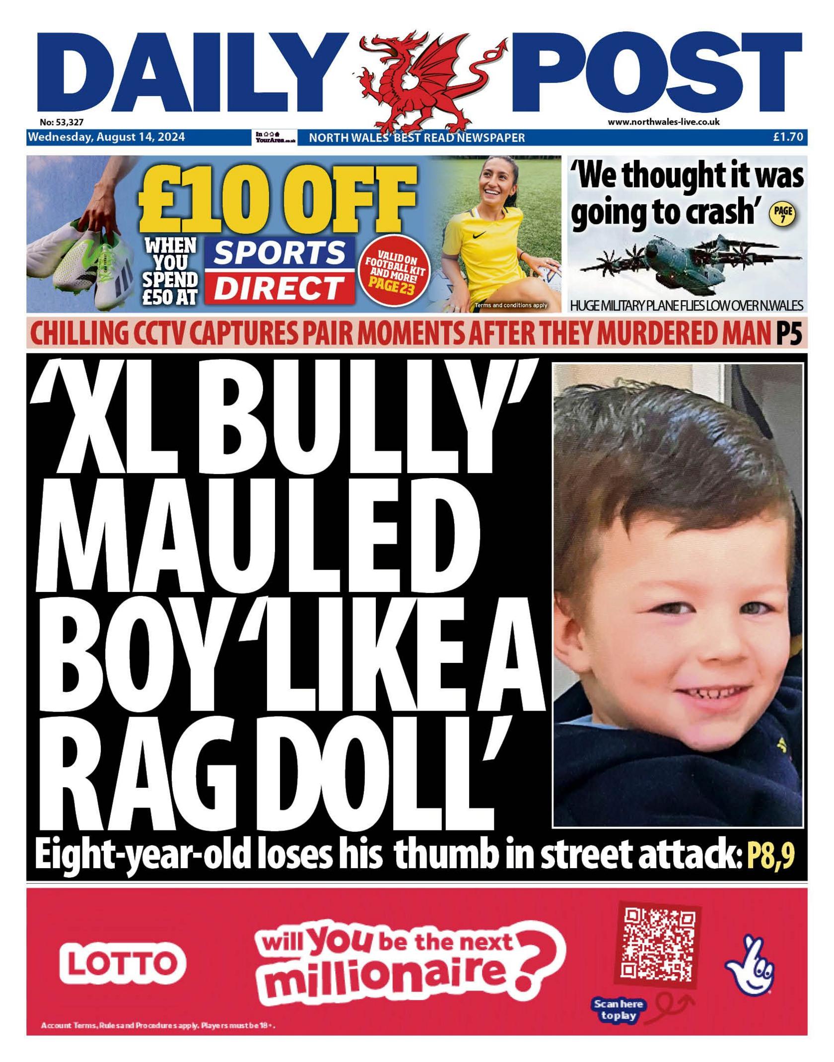 Daily Post front page