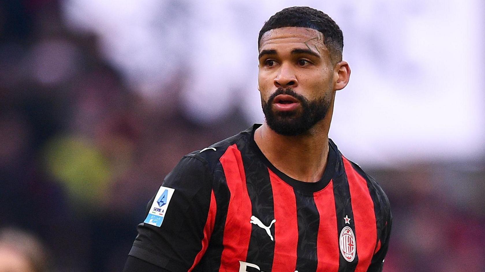 Ruben Loftus-Cheek featuring for AC Milan 