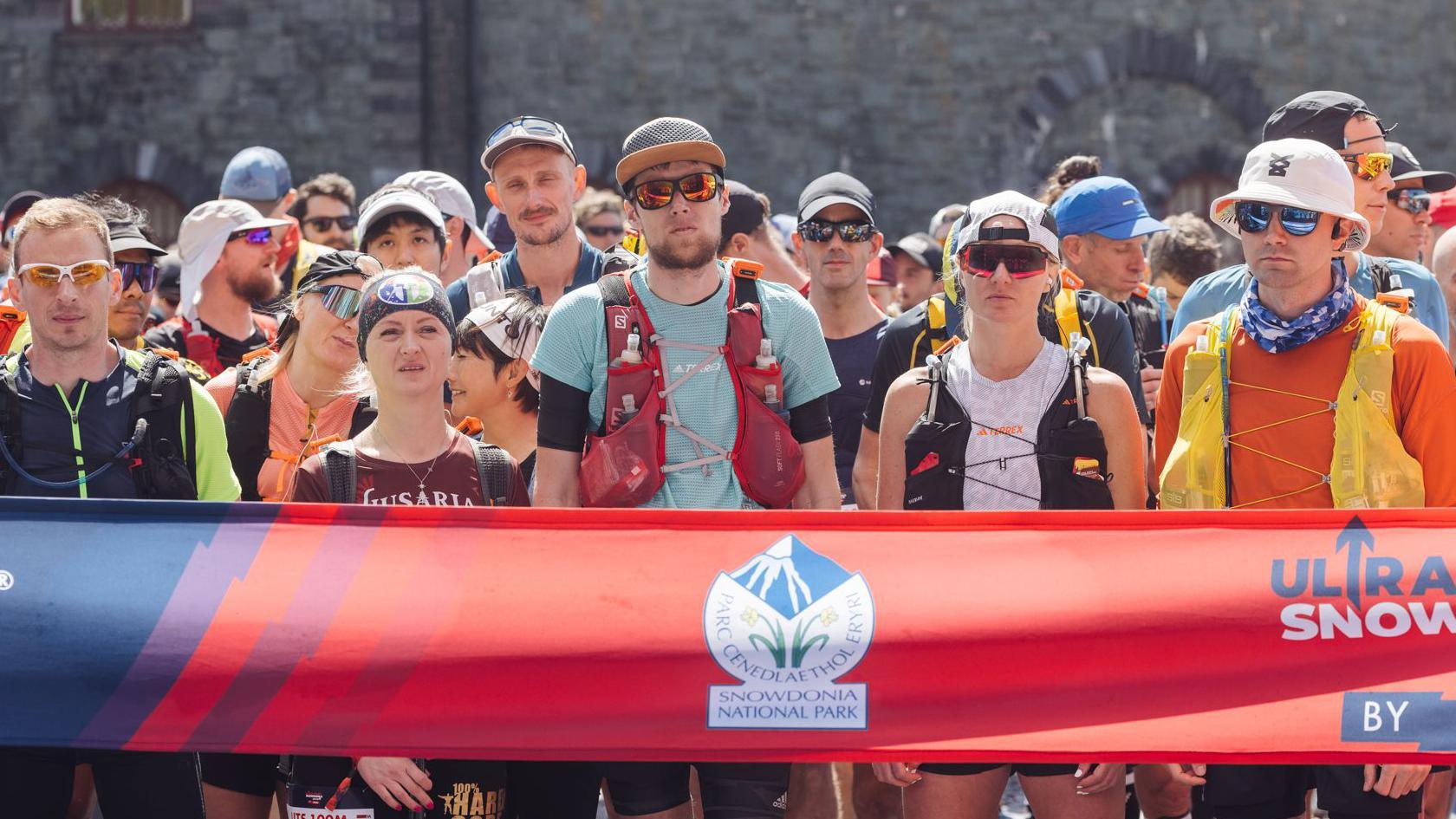 Up to 3,000 runners get to the start line but not all finish