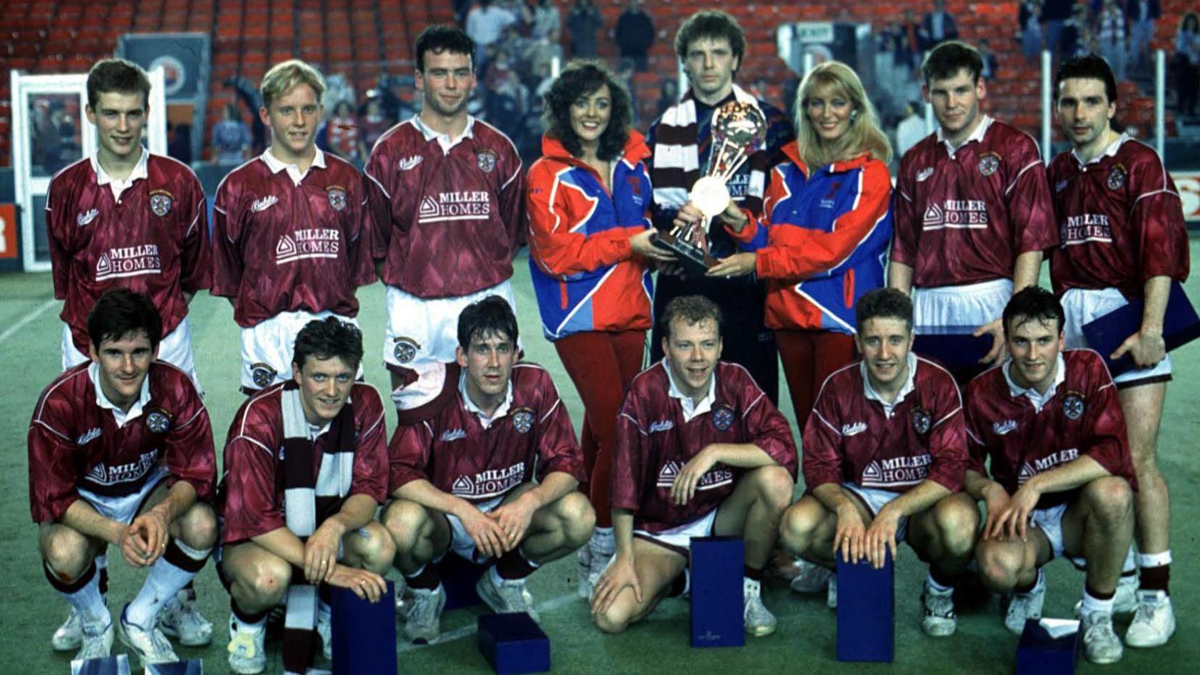 Hearts win the Tennents Soccer Sixes