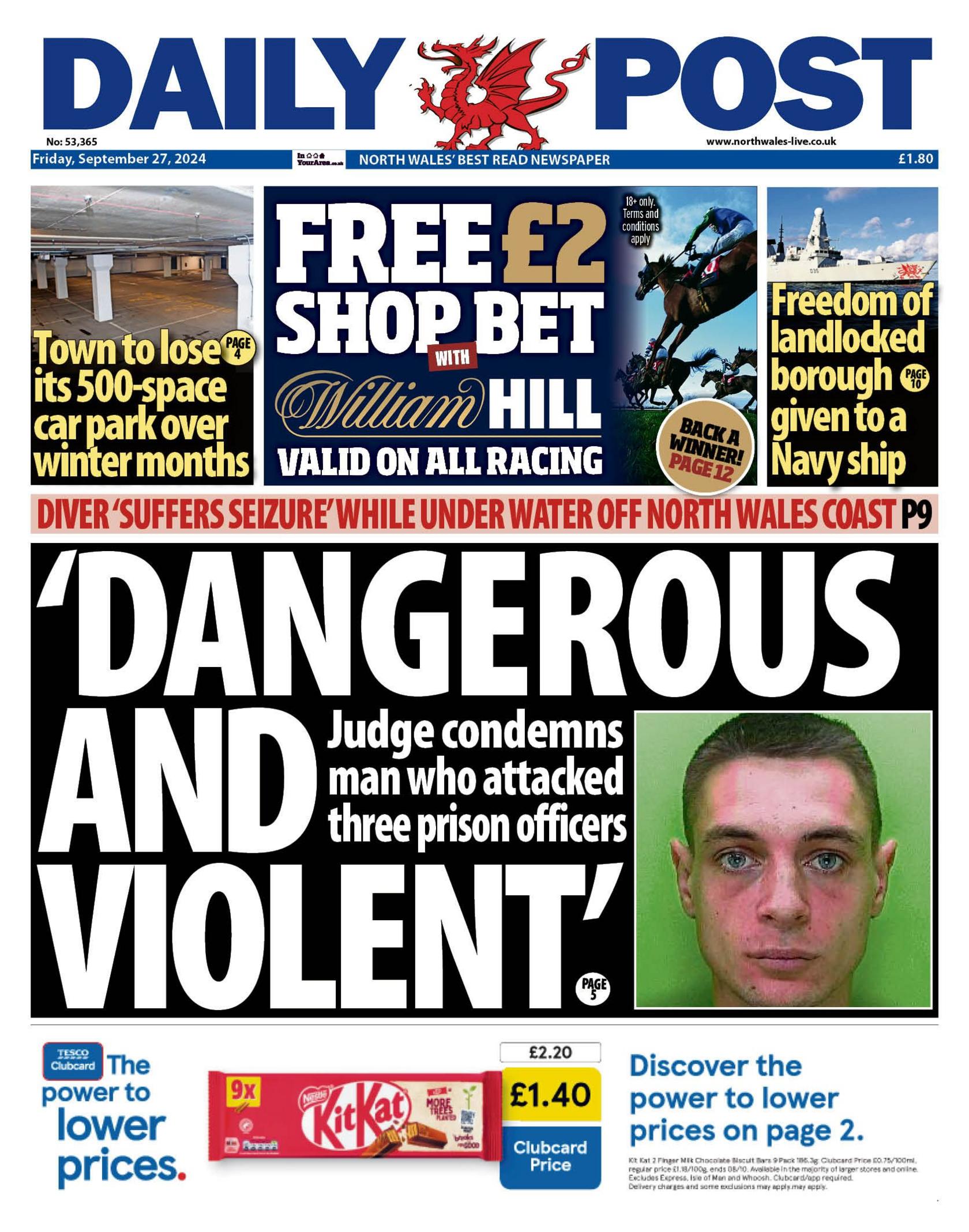 Daily Post front page 