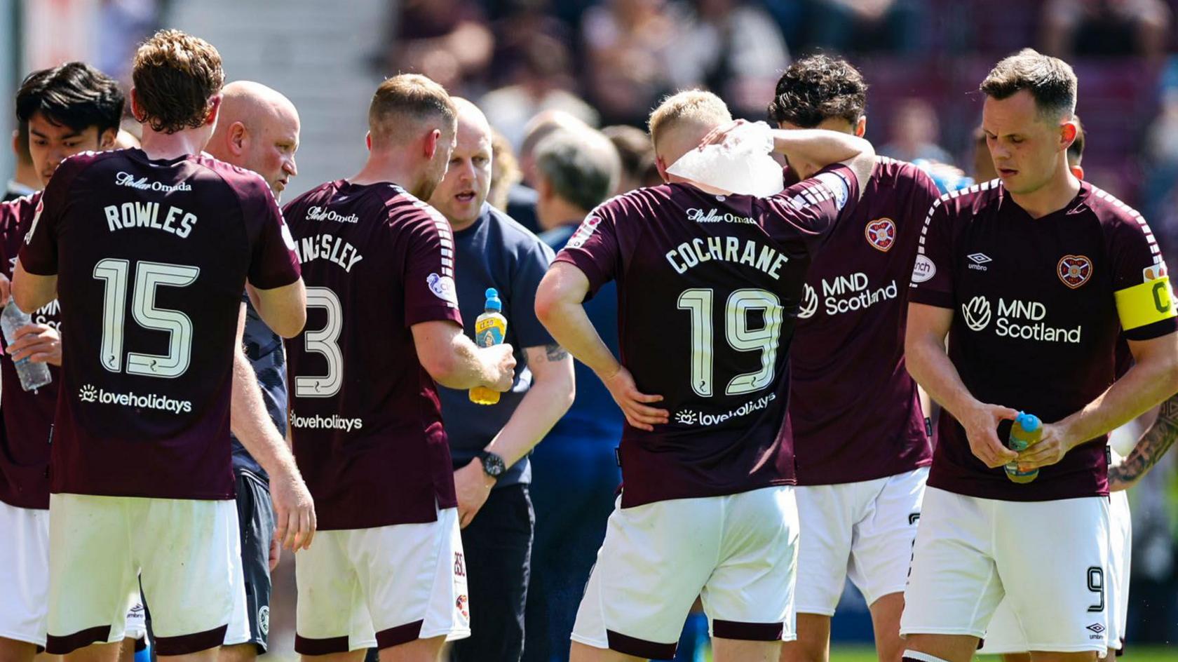 Hearts players