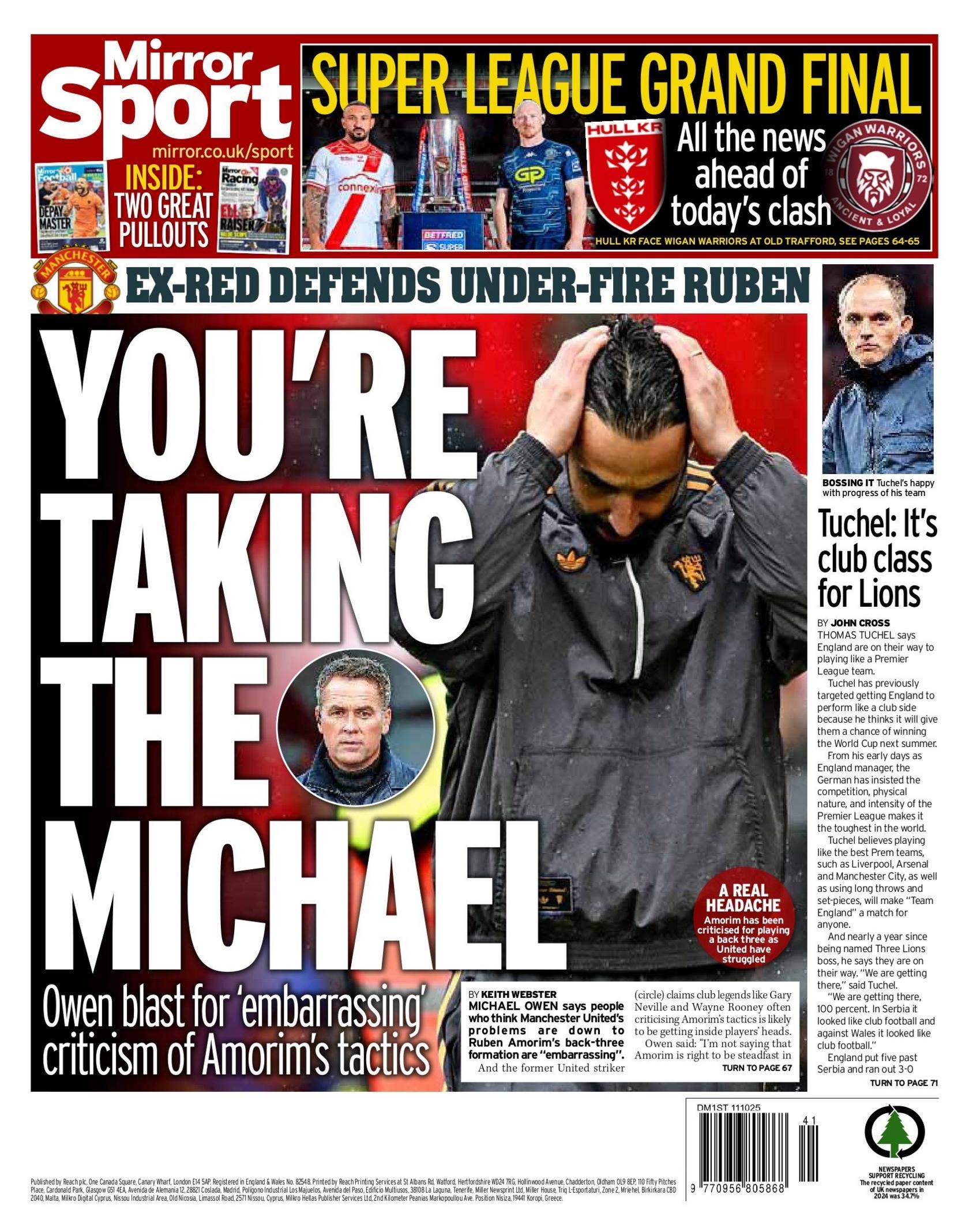 Mirror back page