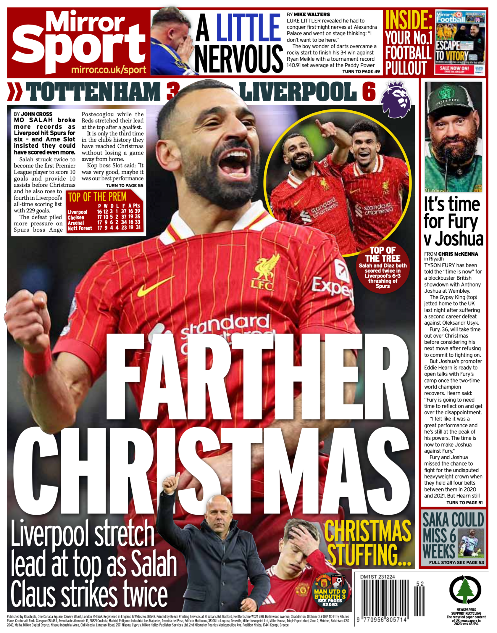 Mirror back page 