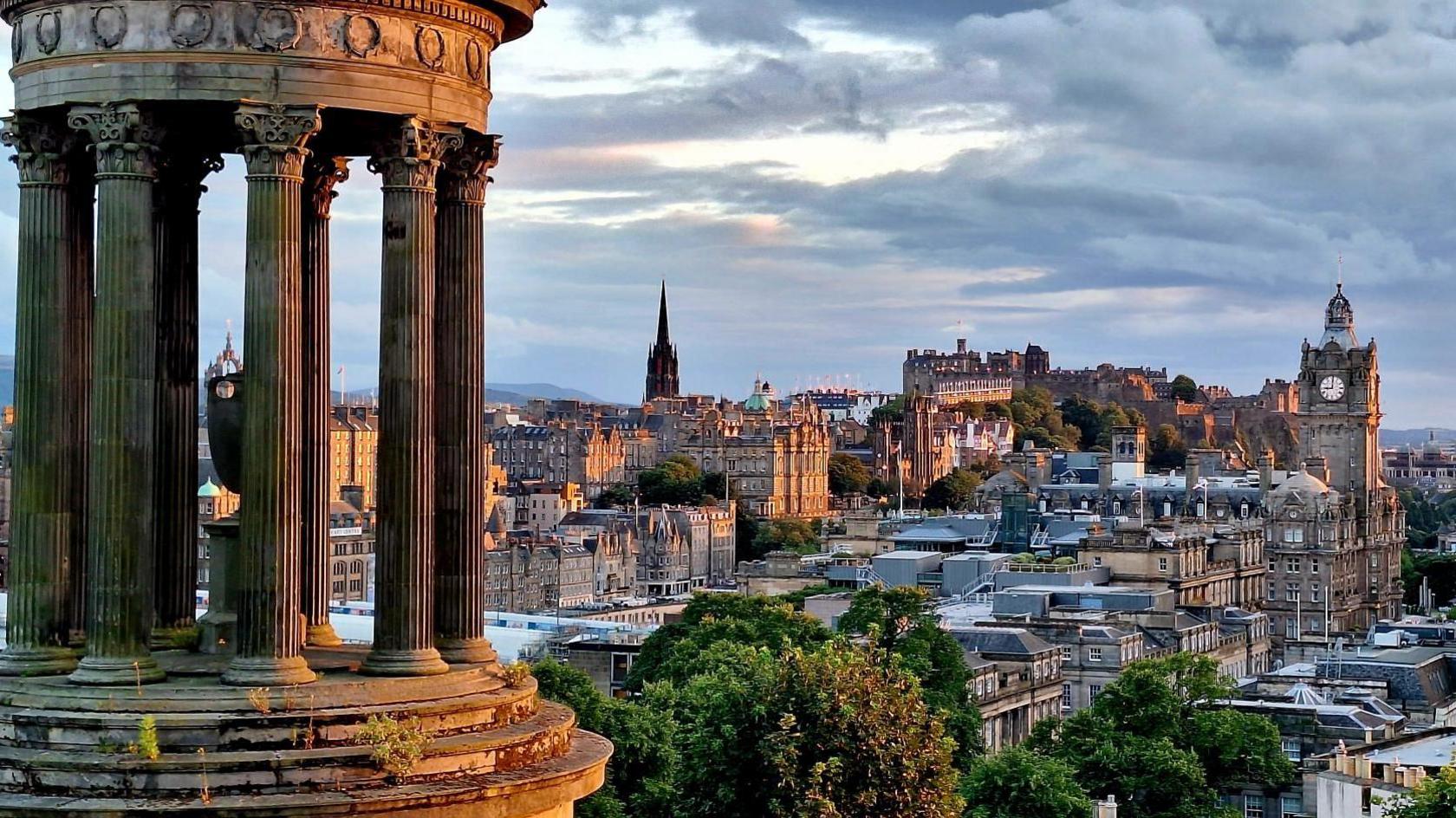 Edinburgh skyline from Calton Hill