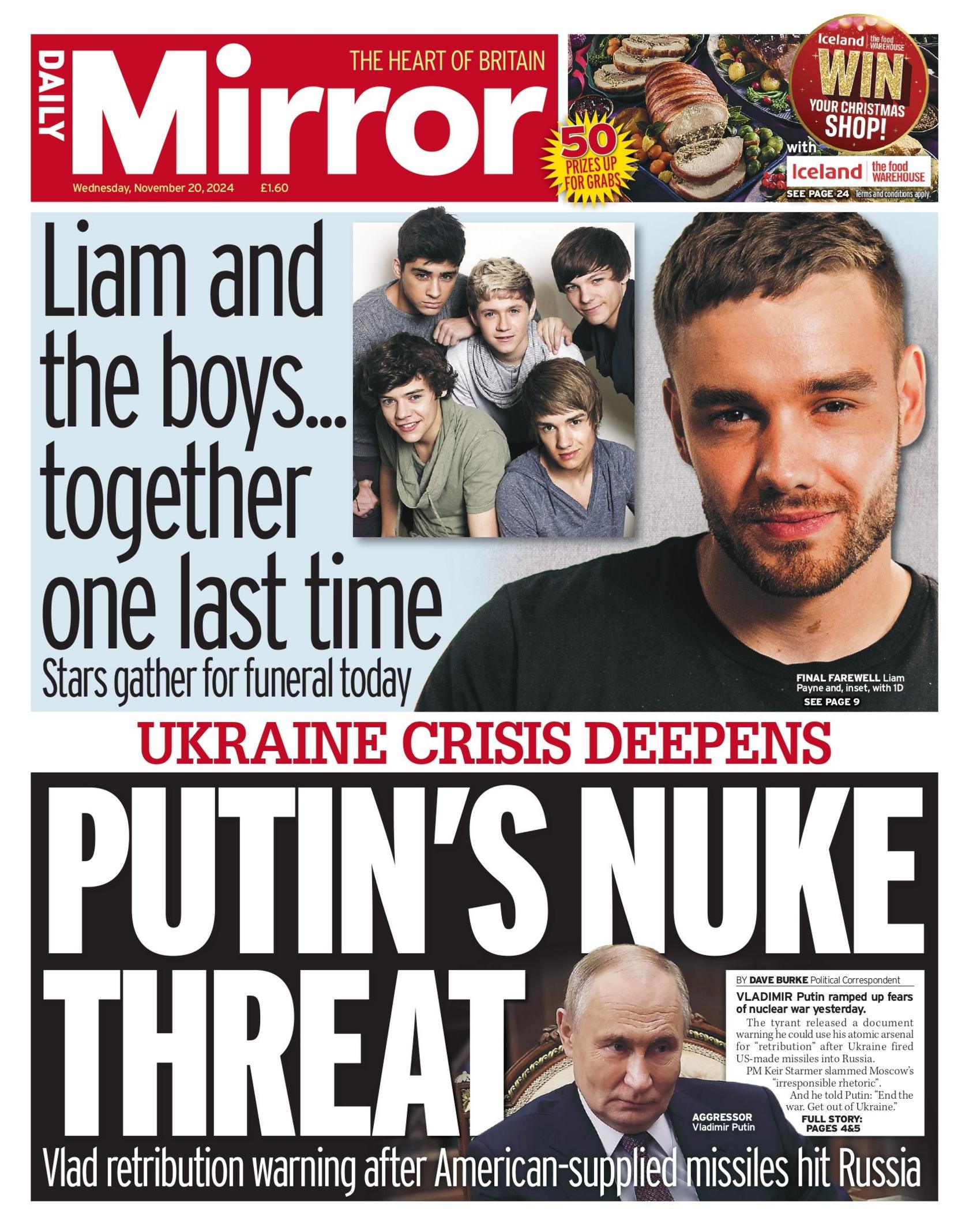 Mirror front page