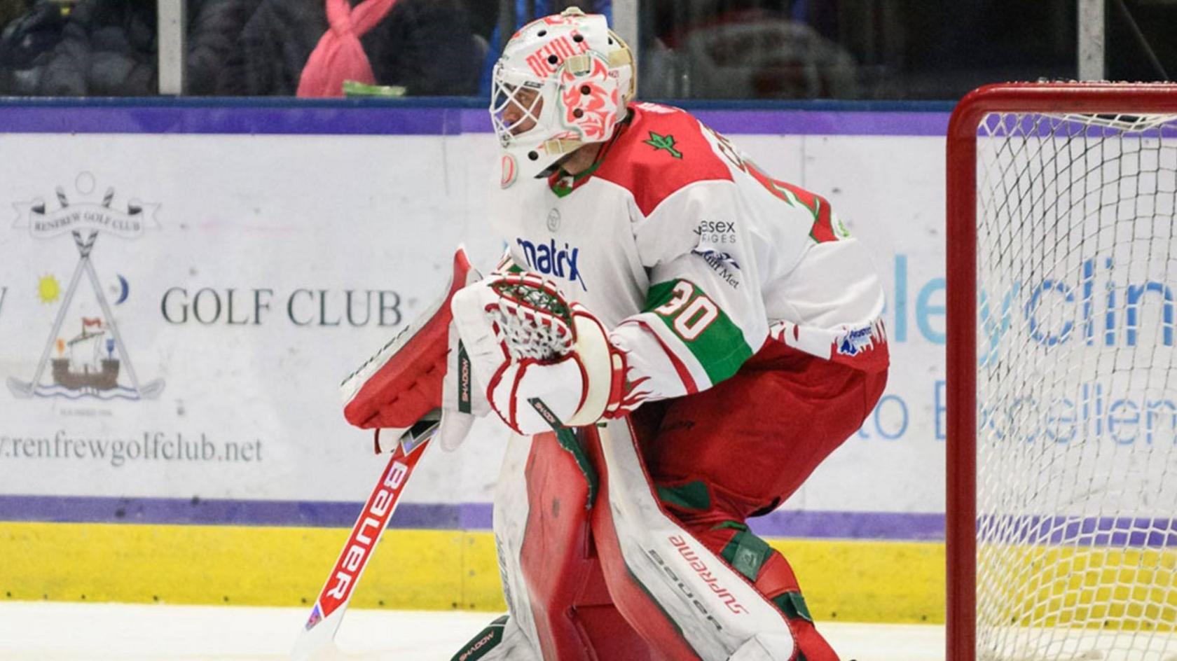 Mac Carruth of Cardiff Devils