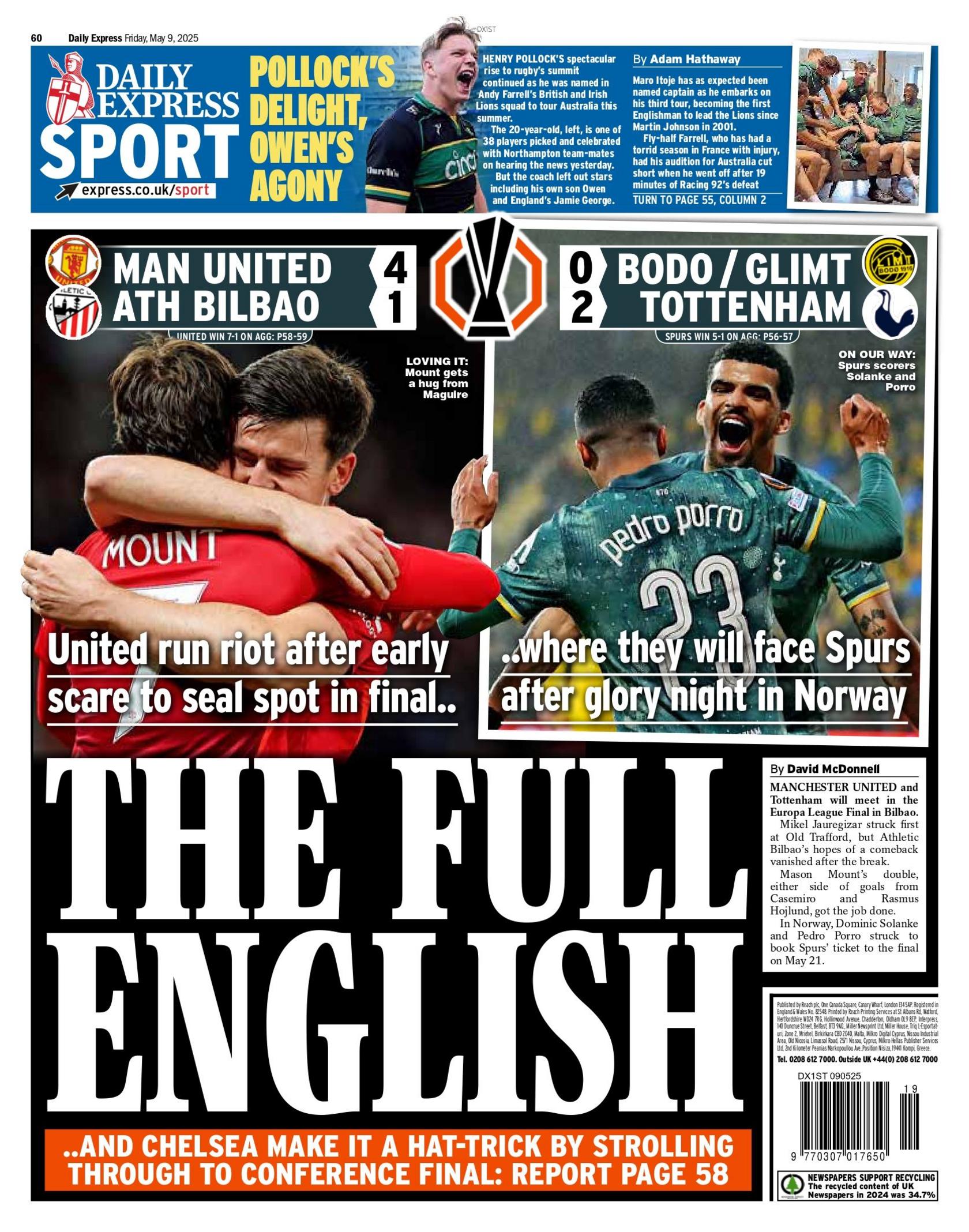 Express back page 
