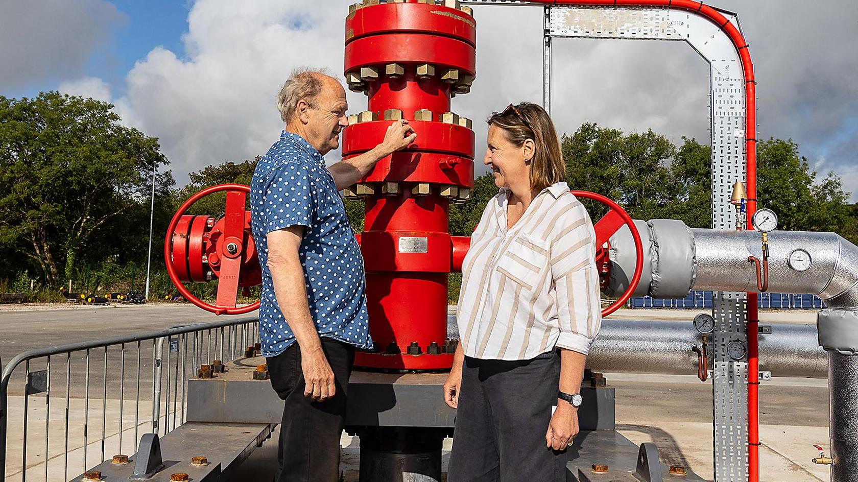 New geothermal heating system