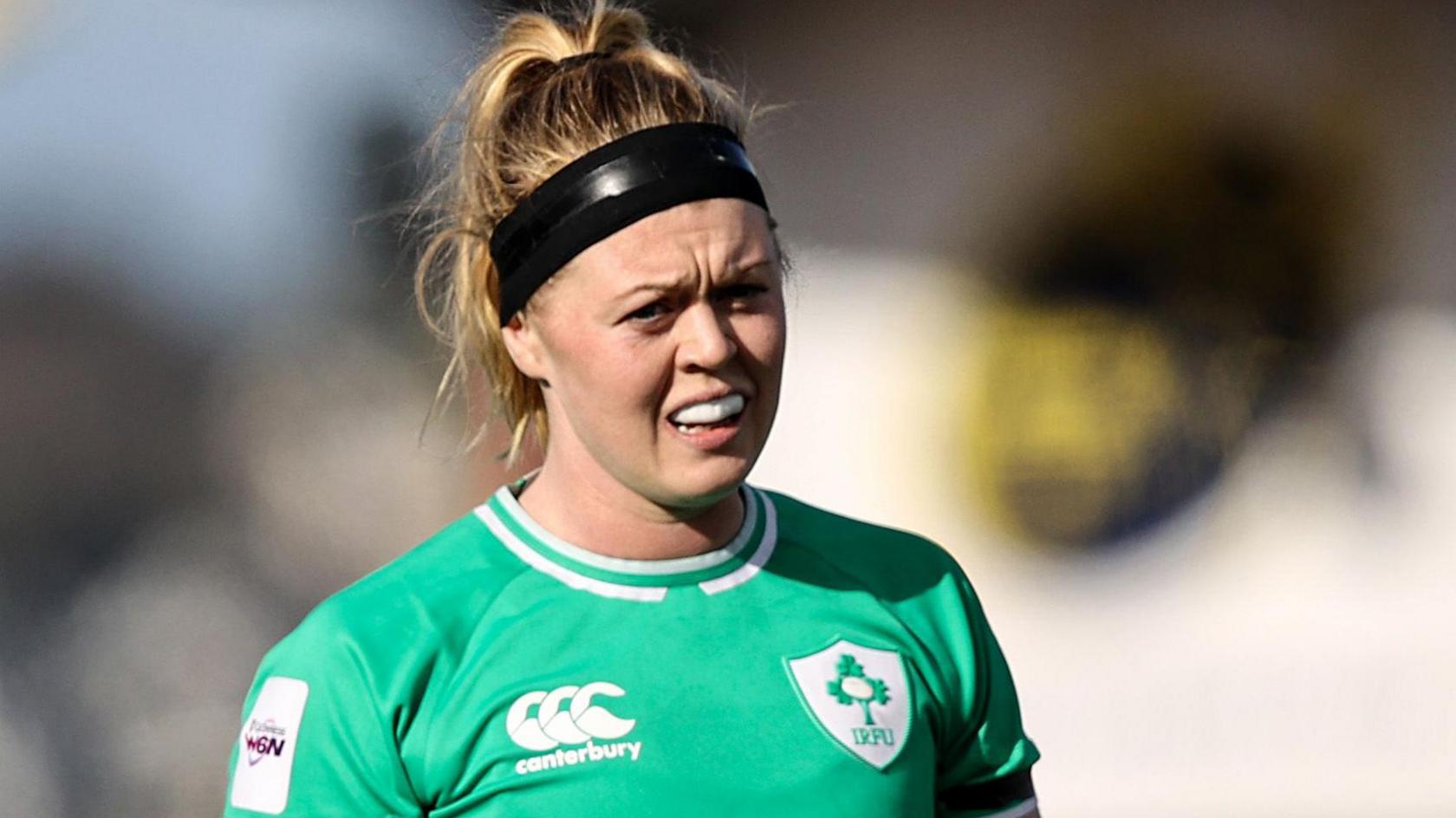 Sam Monaghan pictured in action during the Women's Six Nations 