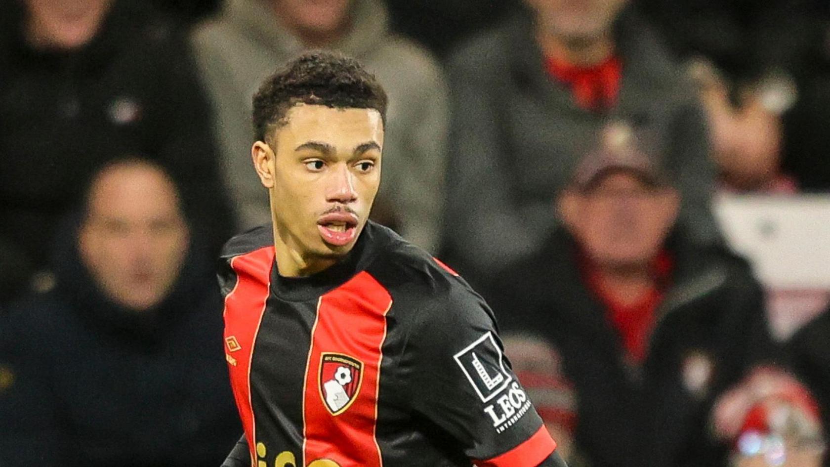 Zain Silcott-Duberry in action for Bournemouth