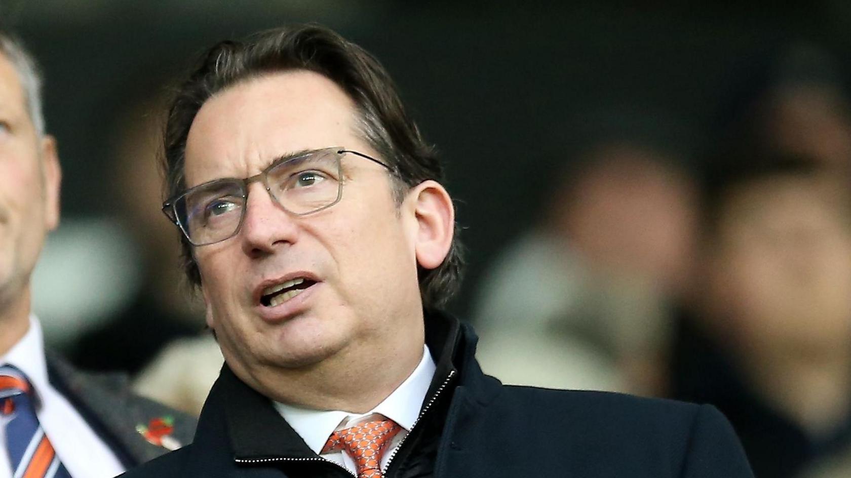 Blackpool owner Simon Sadler