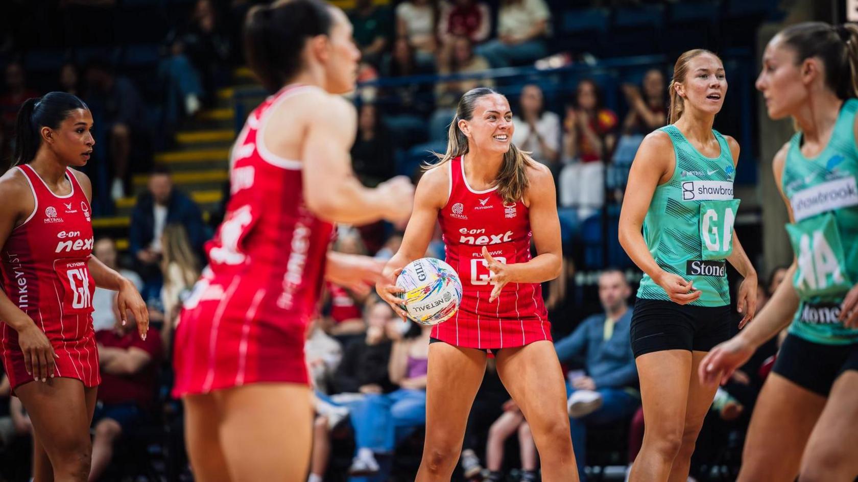 Tash Pavelin on the ball