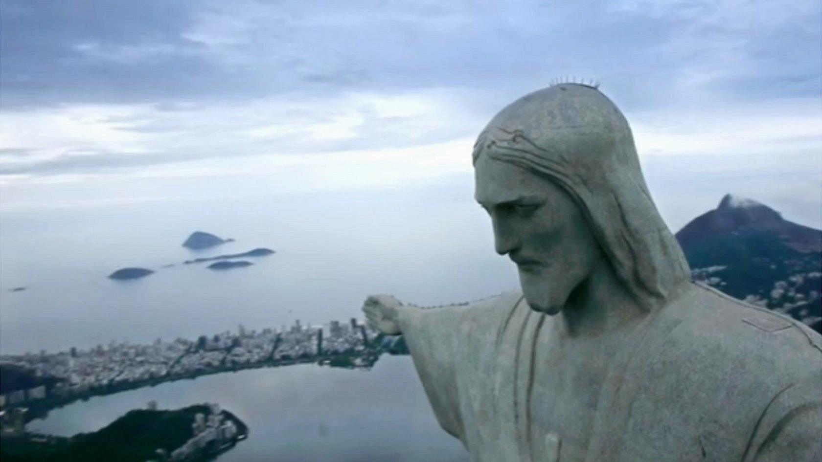 Aerial shot of Rio de Janeiro