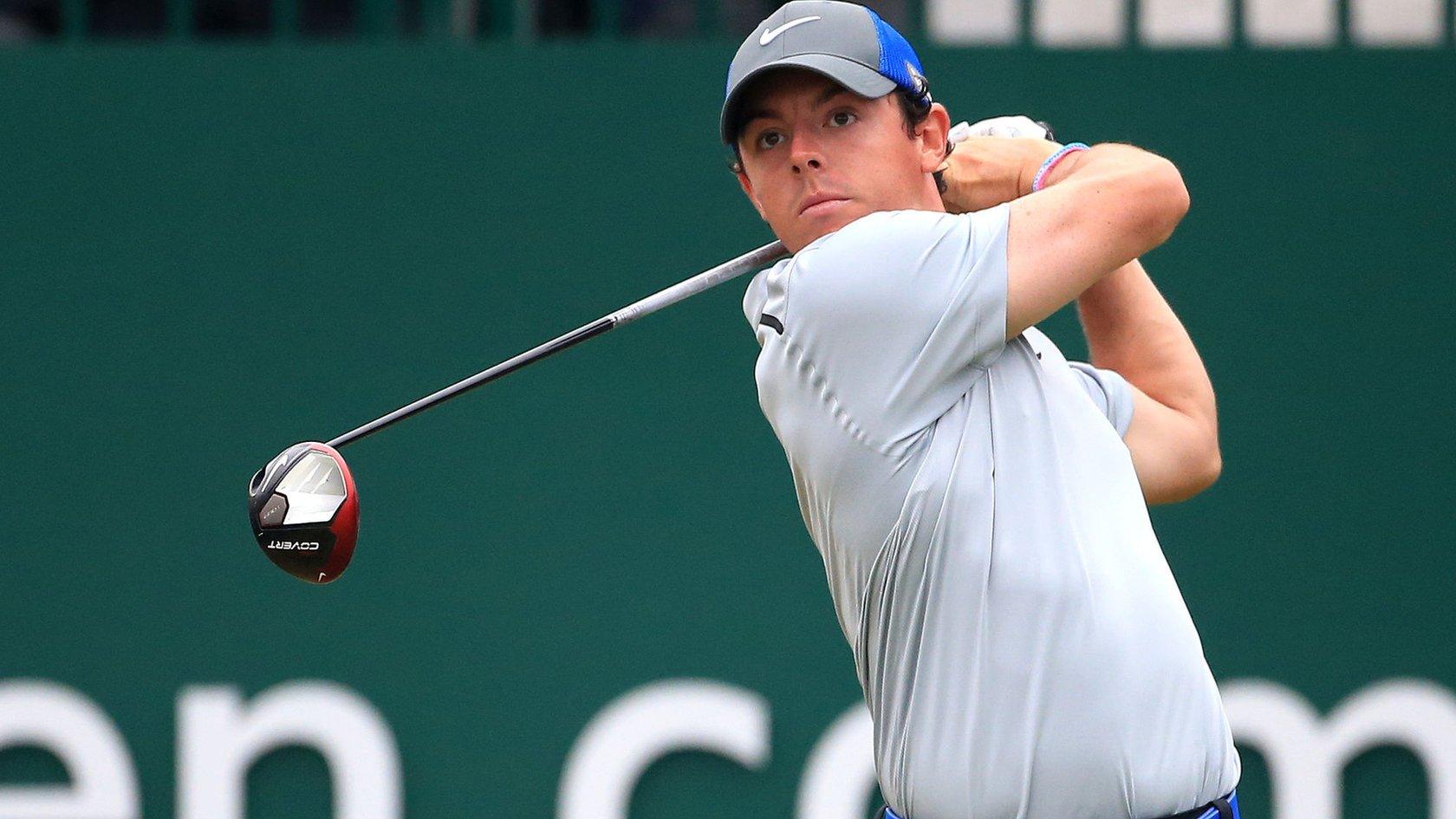 Rory McIlroy at the 2014 Open day three