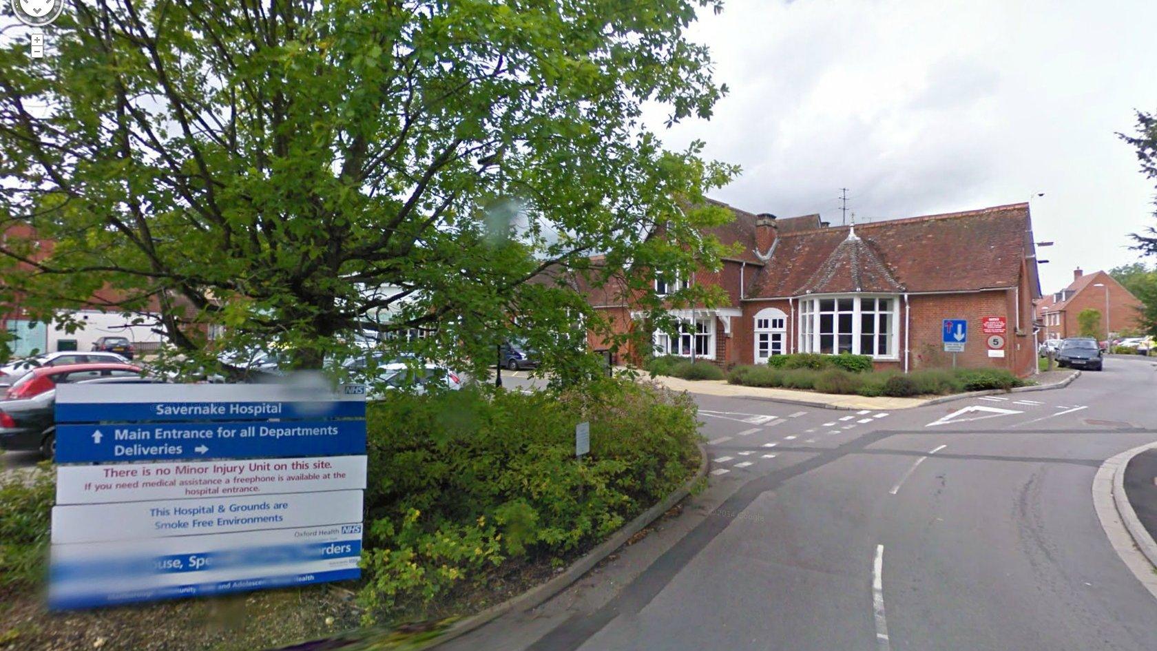 Savernake Hospital entrance