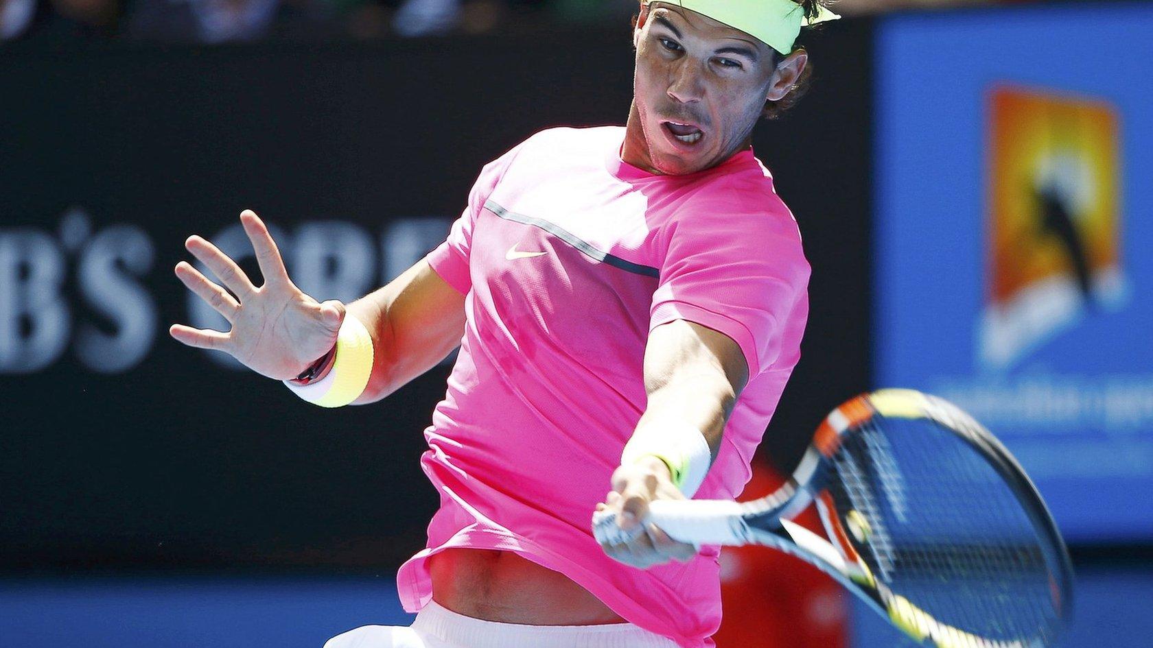 Rafael Nadal at the Australian Open