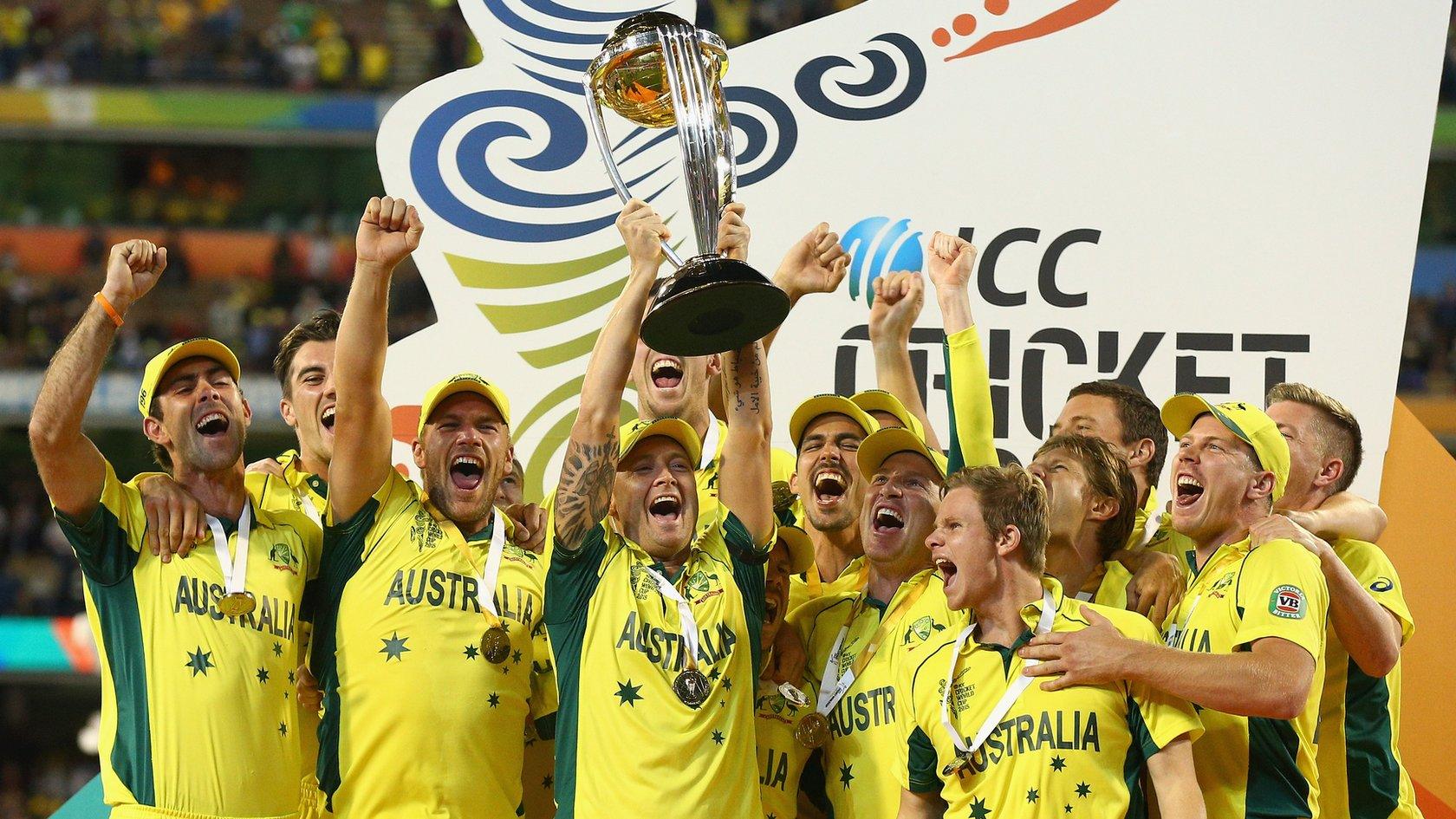 Australia celebrate