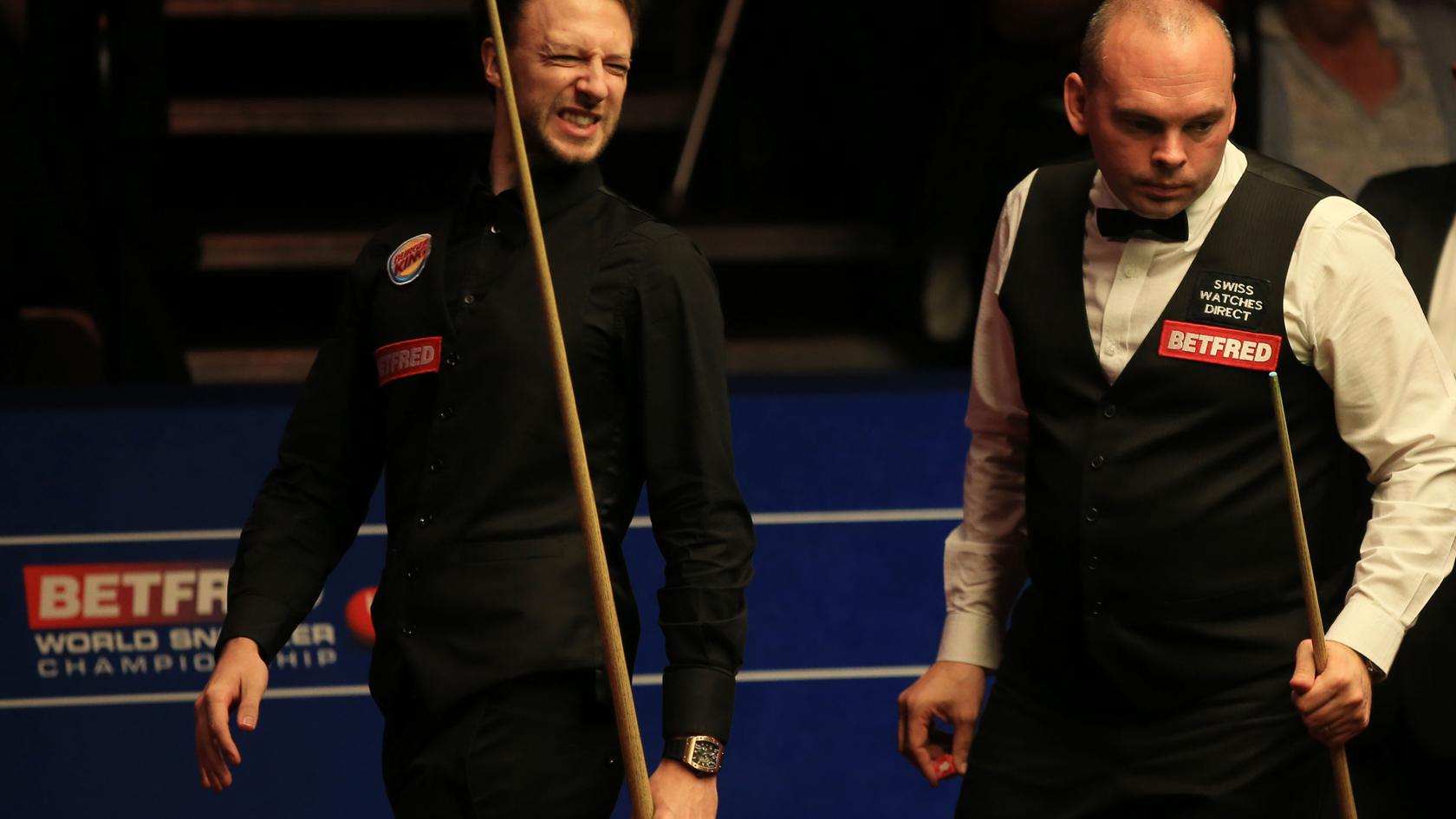 Judd Trump and Stuart Bingham