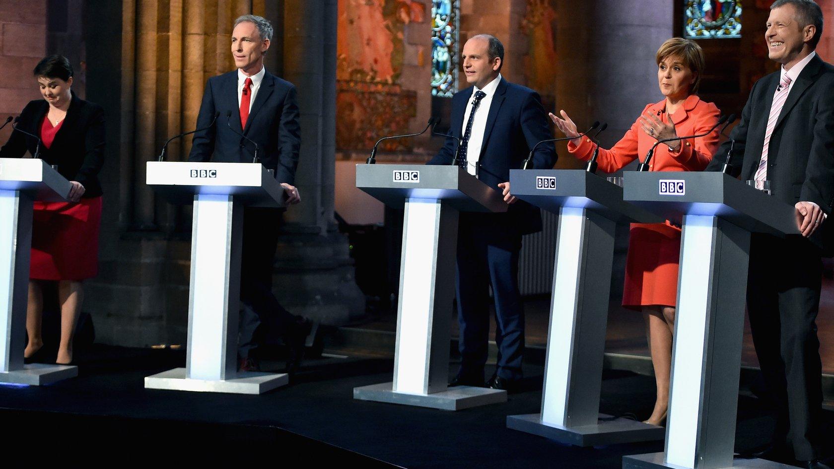 Scottish leaders debate