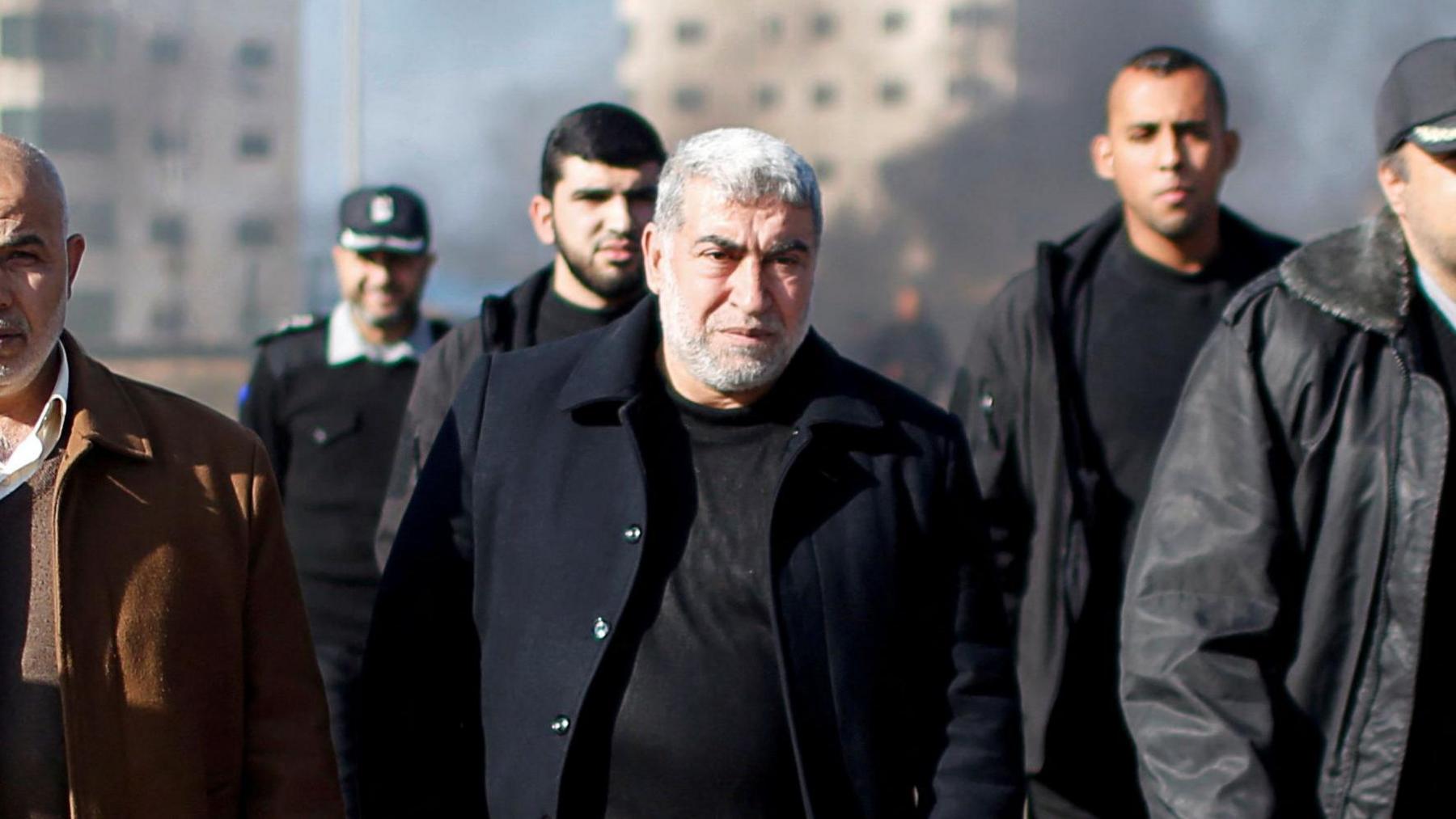 Mahmoud Abu Watfa attends a training session in Gaza City in January 2020.