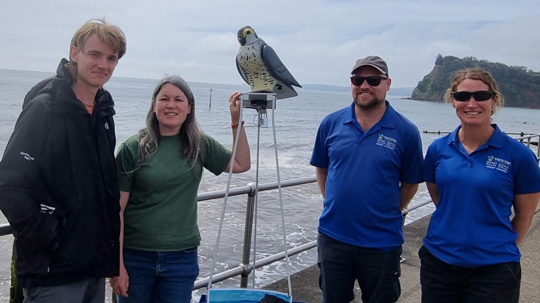 Staff with RoboBird