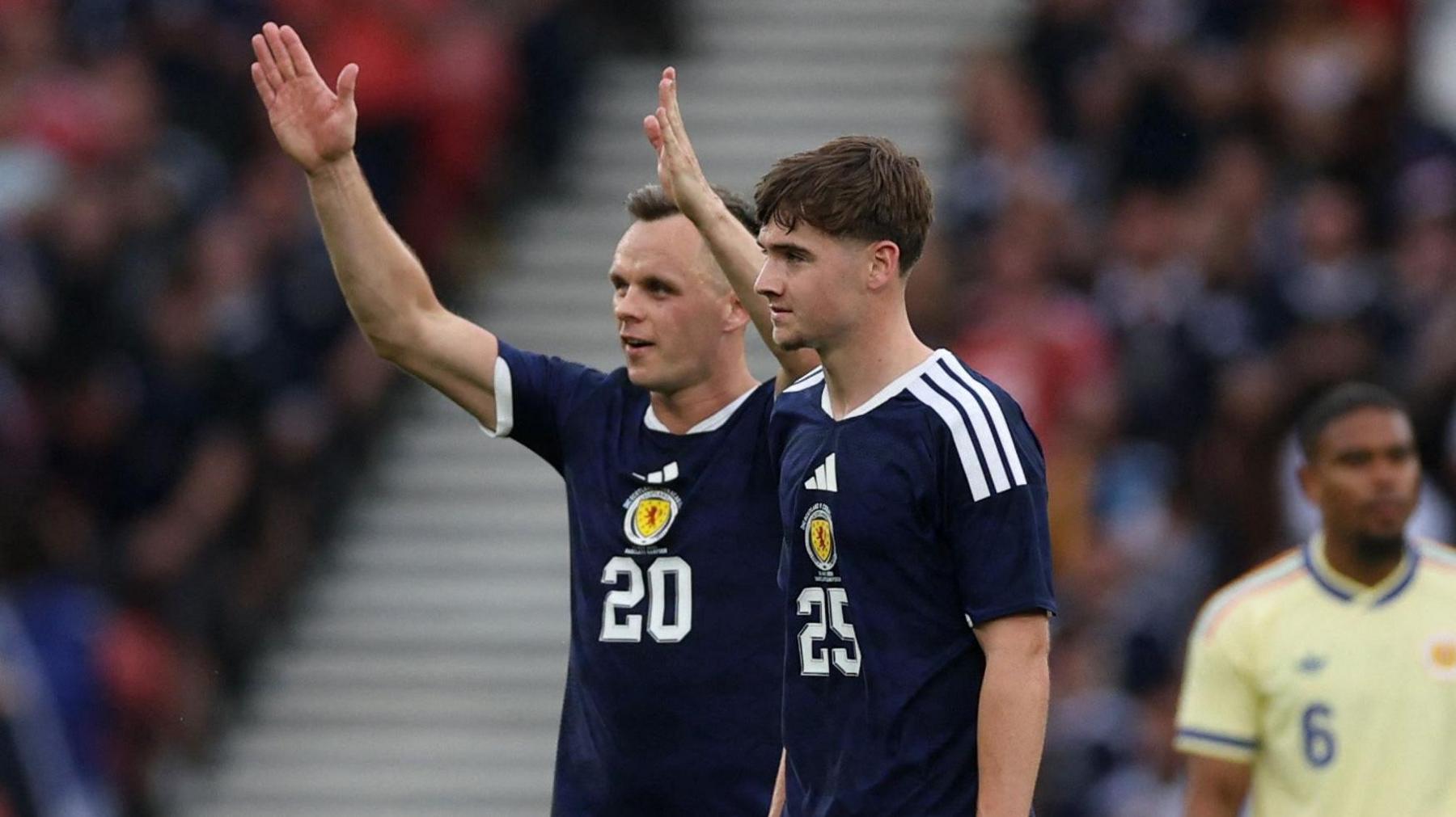 Lawrence Shankland and Findlay Curtis