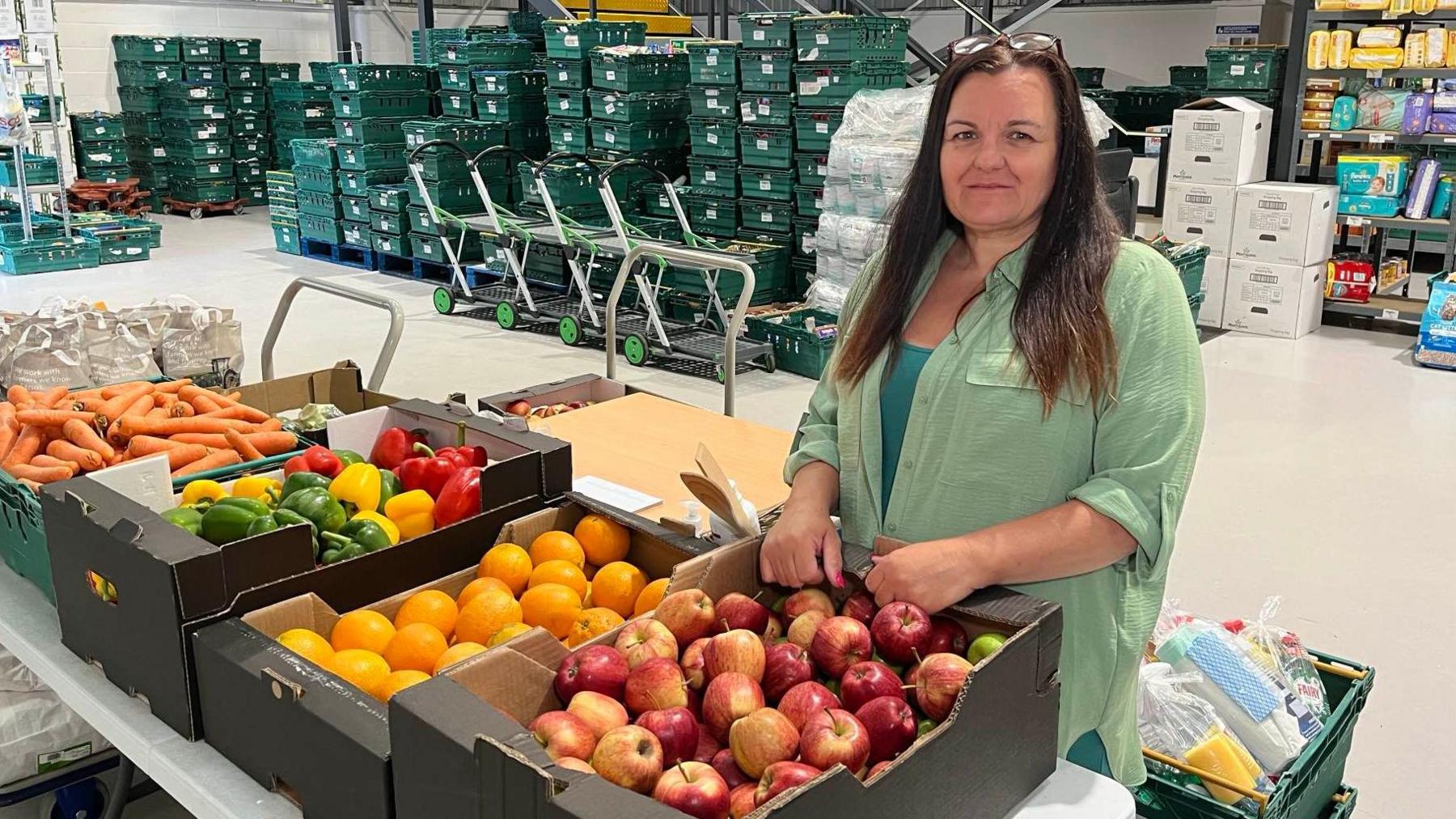 Dawn Stanford operations director at Nourish Community Foodbank