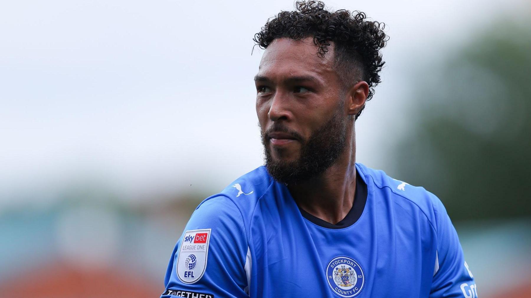 Kyle Wootton of Stockport County