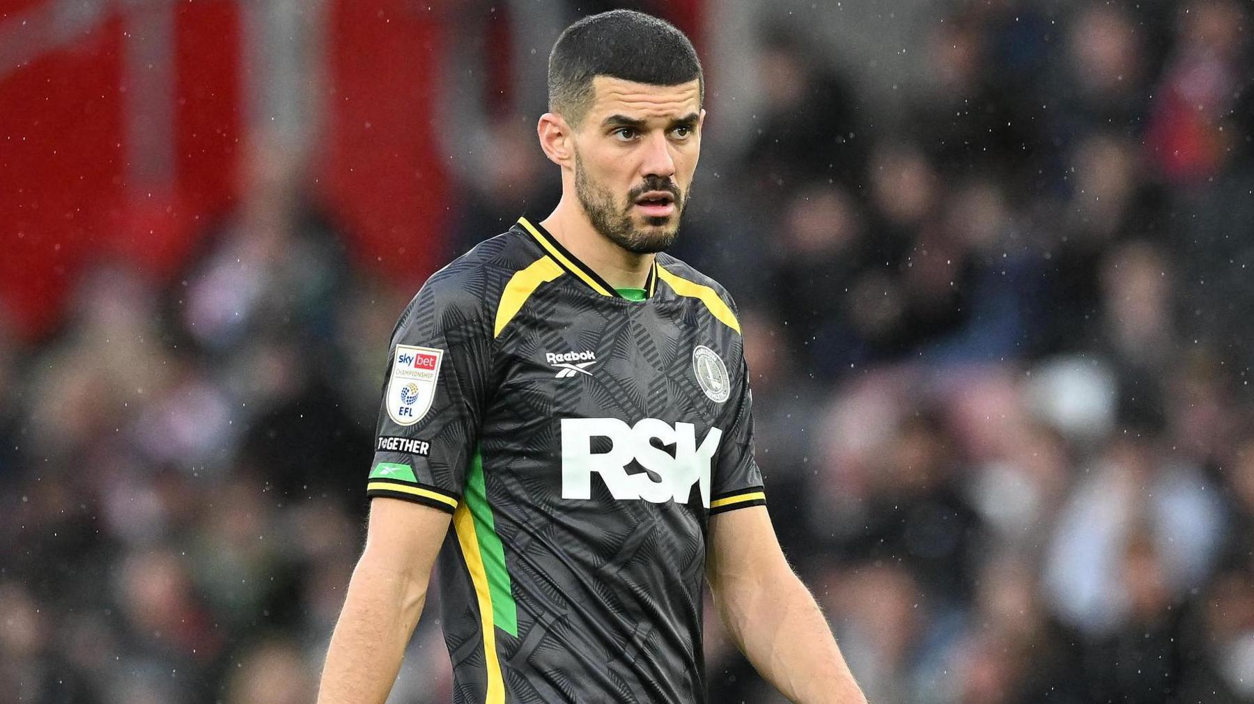 Conor Coady in action for Charlton at Southampton