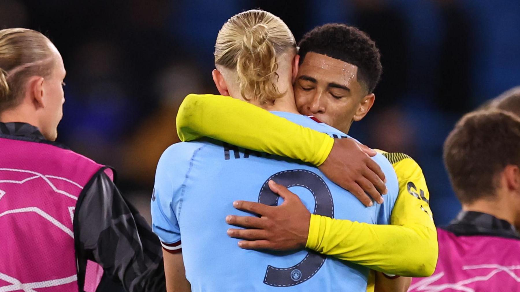 Haaland and Bellingham's bromance has sparked a social media frenzy as the two prepare to face off on Saturday