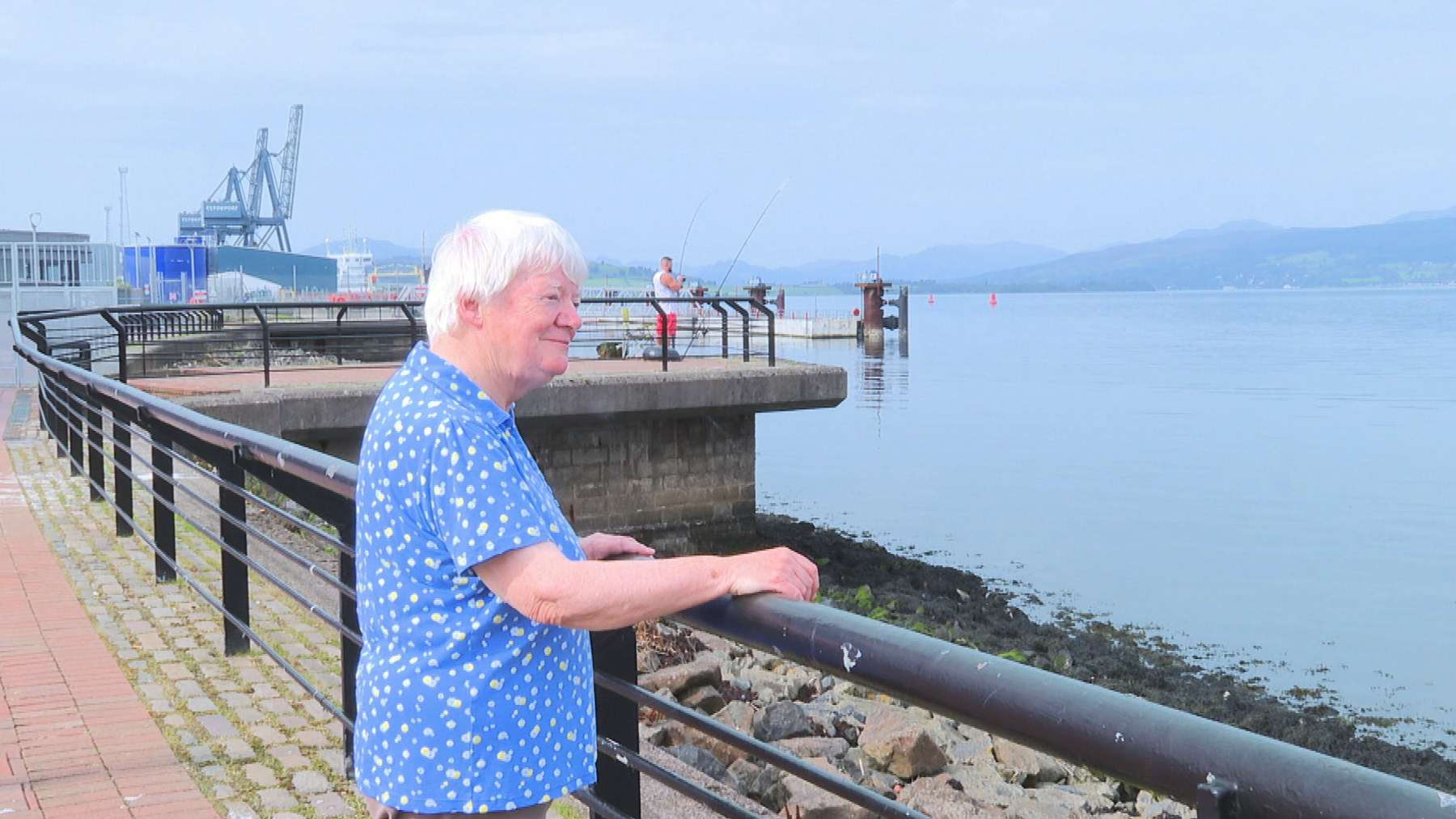 Frances Dunlop ann an Grianaig