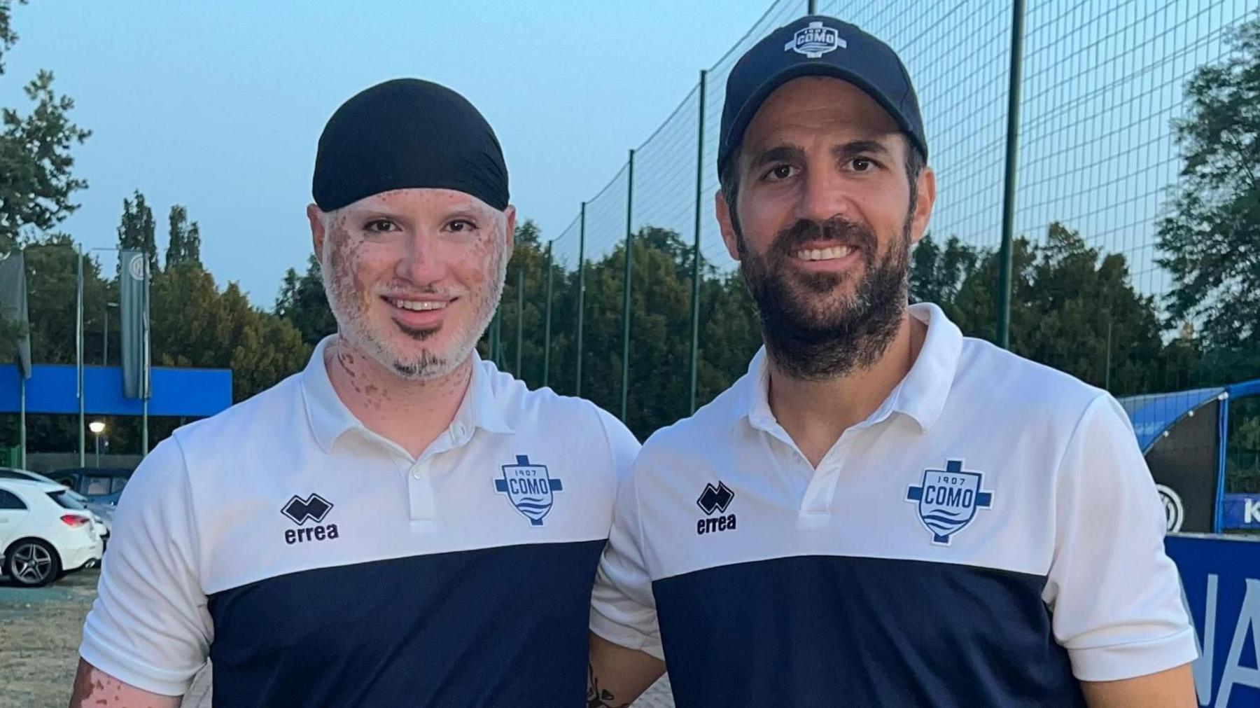 Ashvir Singh Johal (left) and Cesc Fabregas