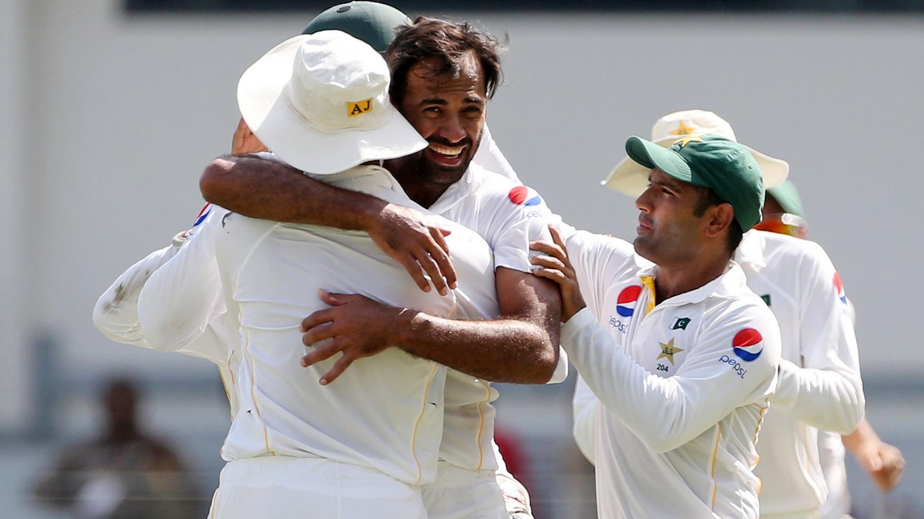 Pakistan celebrate